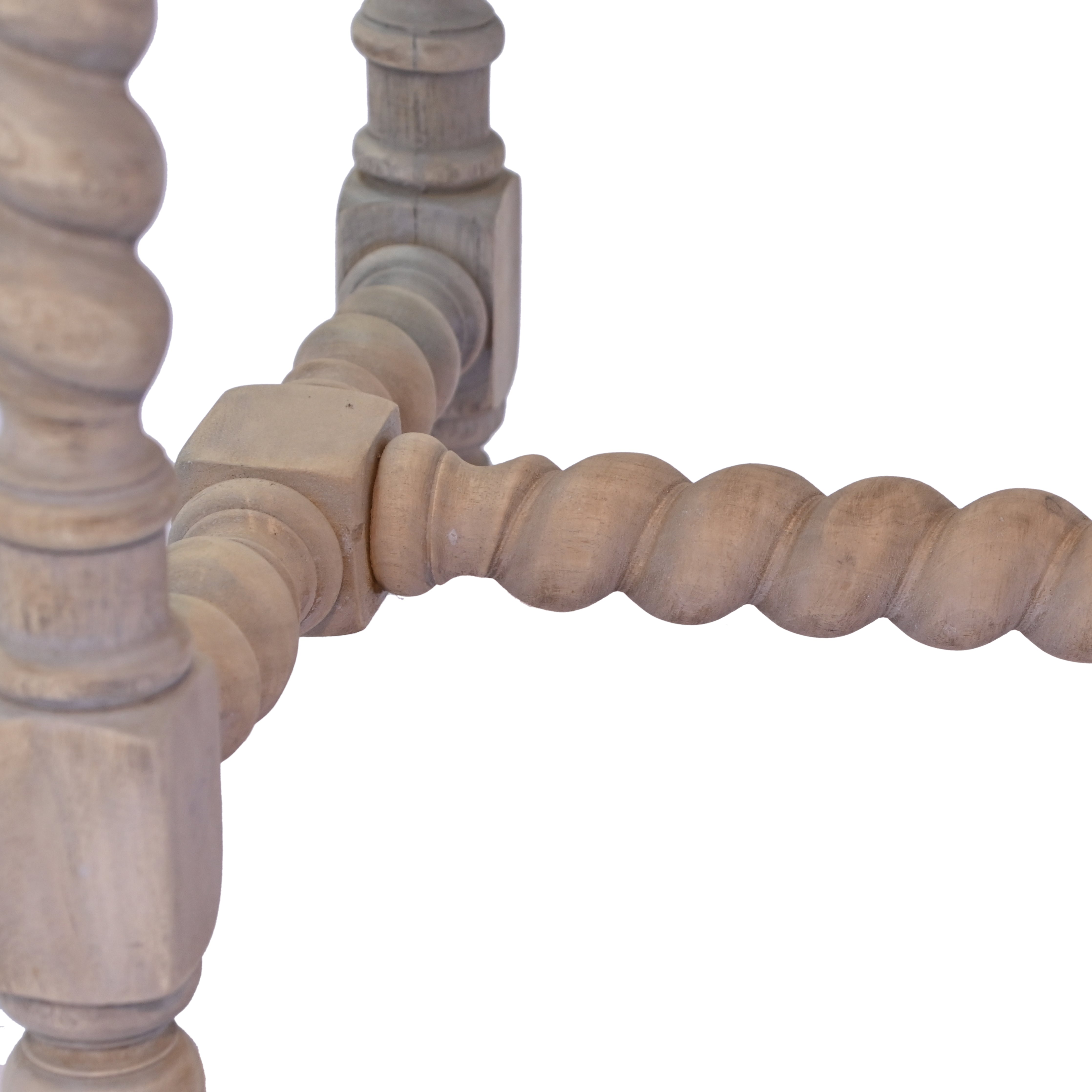 Barley Twist Wooden Bench