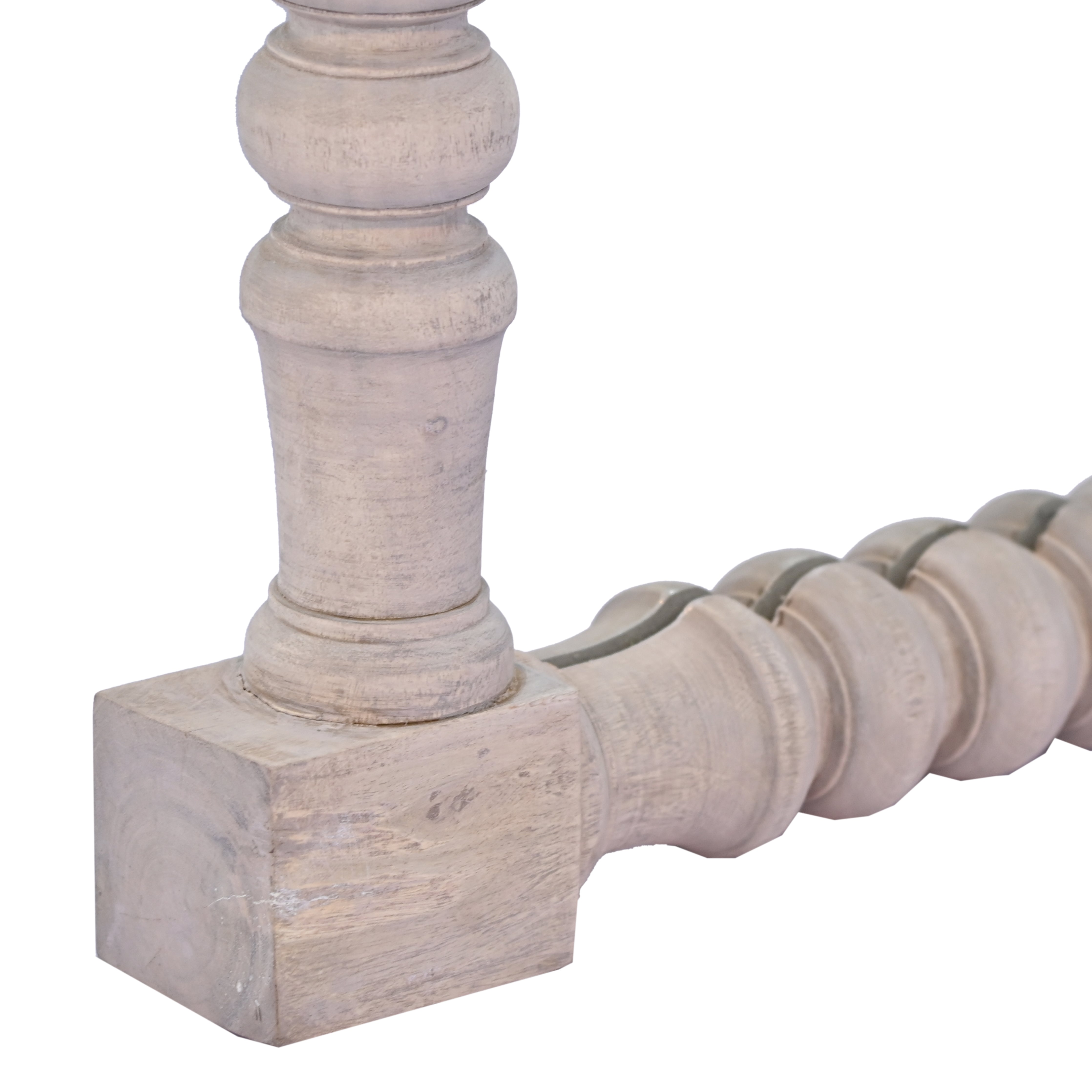 Barley Twist Wooden Mirror