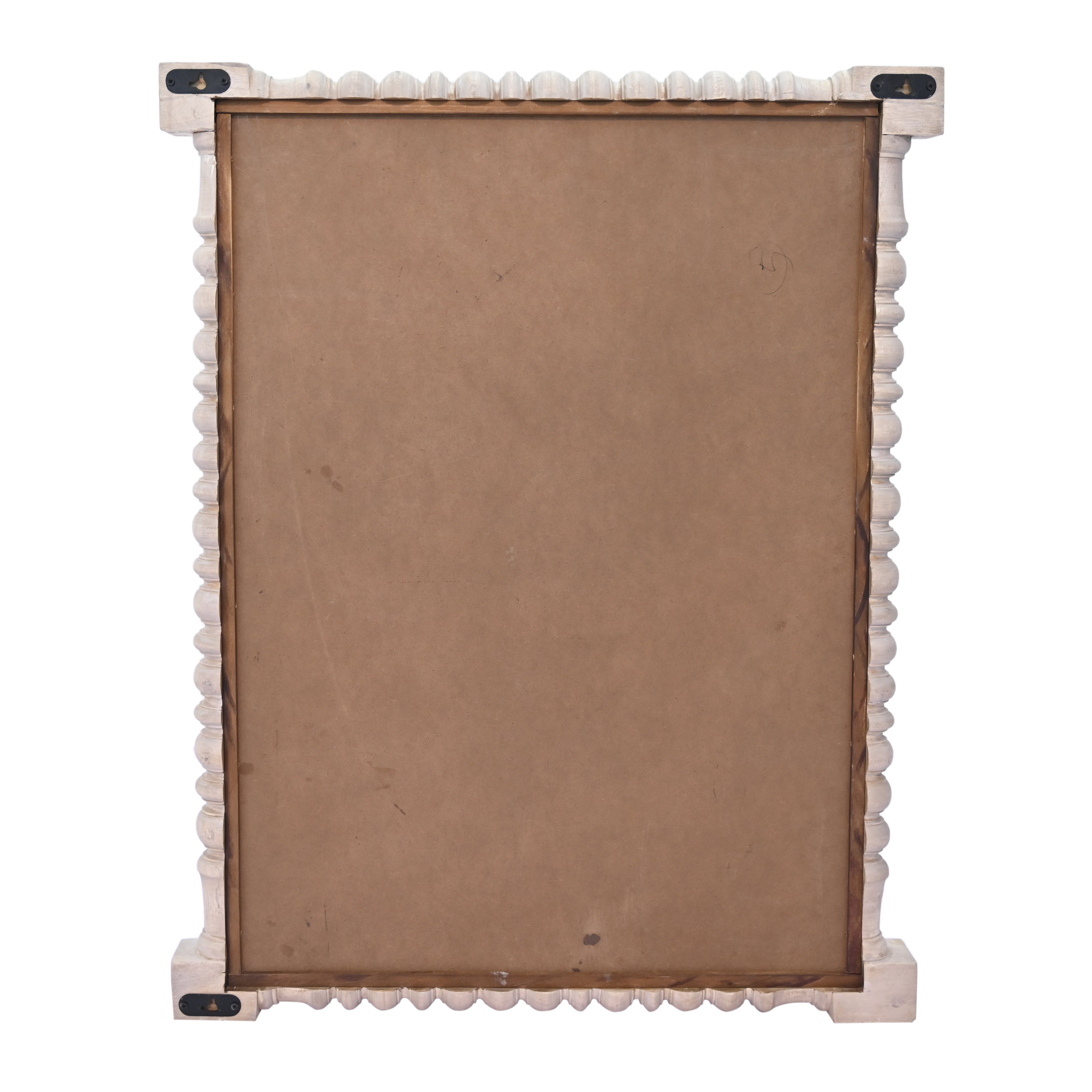 Barley Twist Wooden Mirror