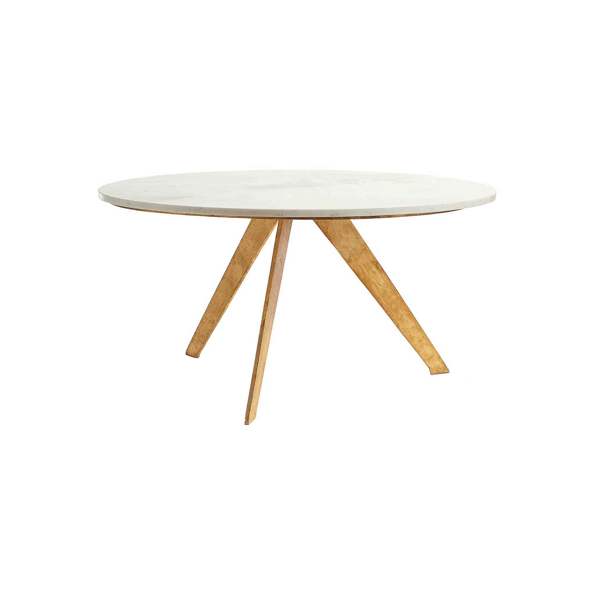 Mid-Century Modern Marble Coffee Table