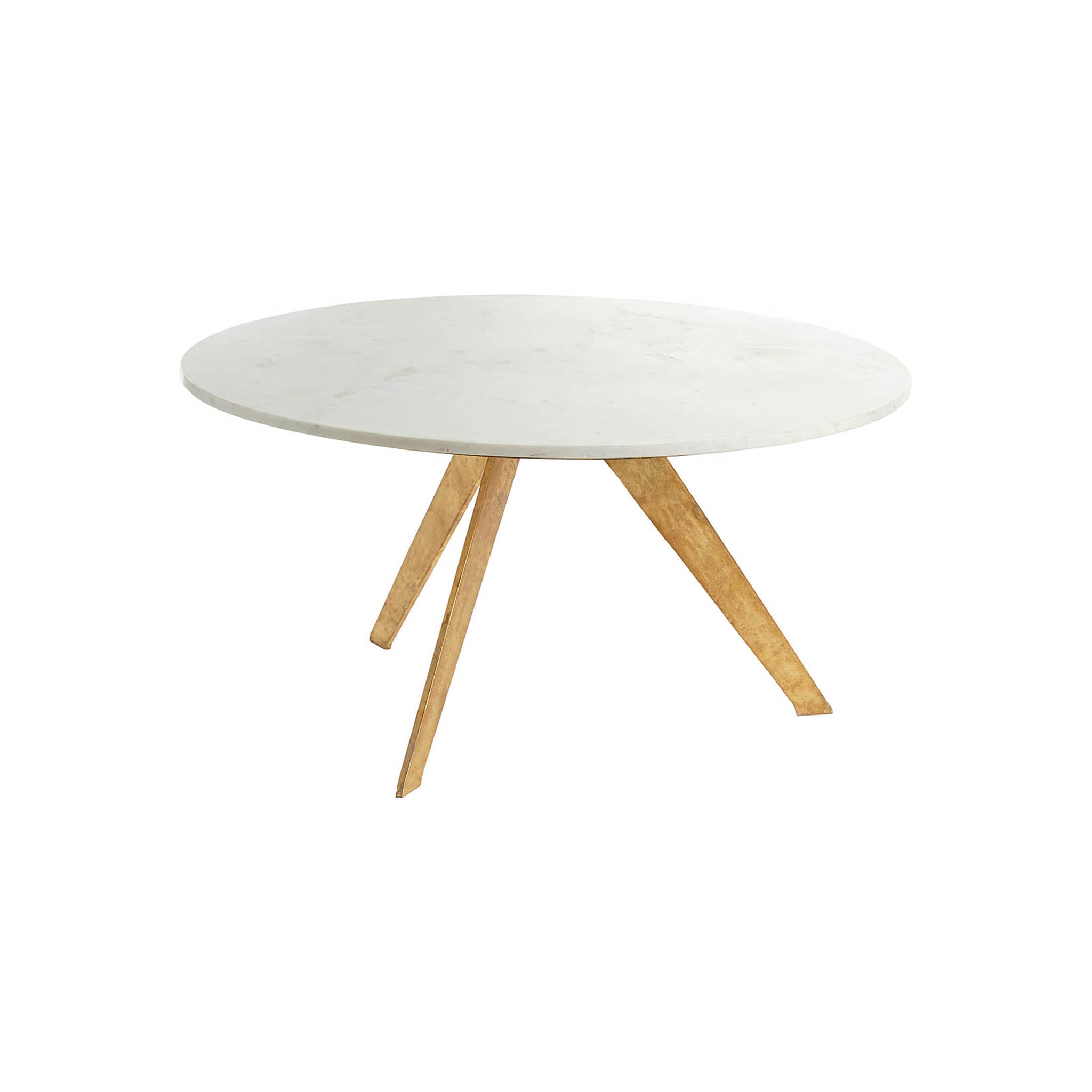 Mid-Century Modern Marble Coffee Table