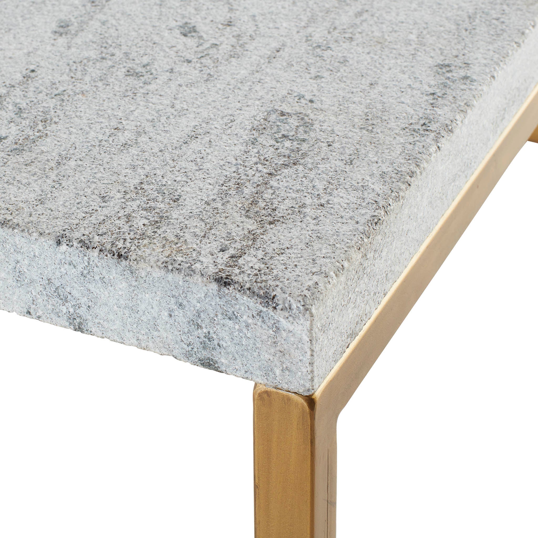 Modern Marble & Iron Coffee Table