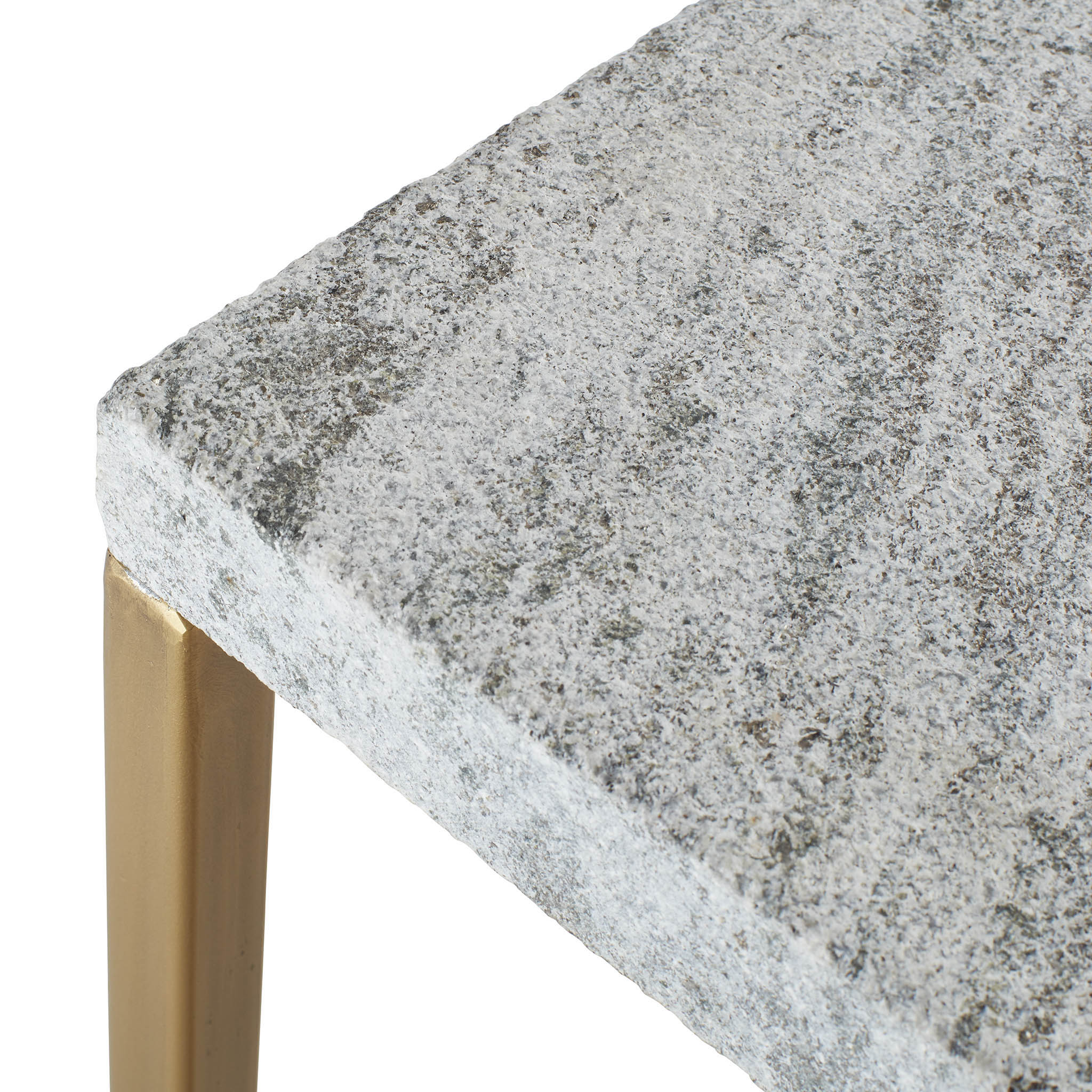 Modern Marble & Iron Coffee Table