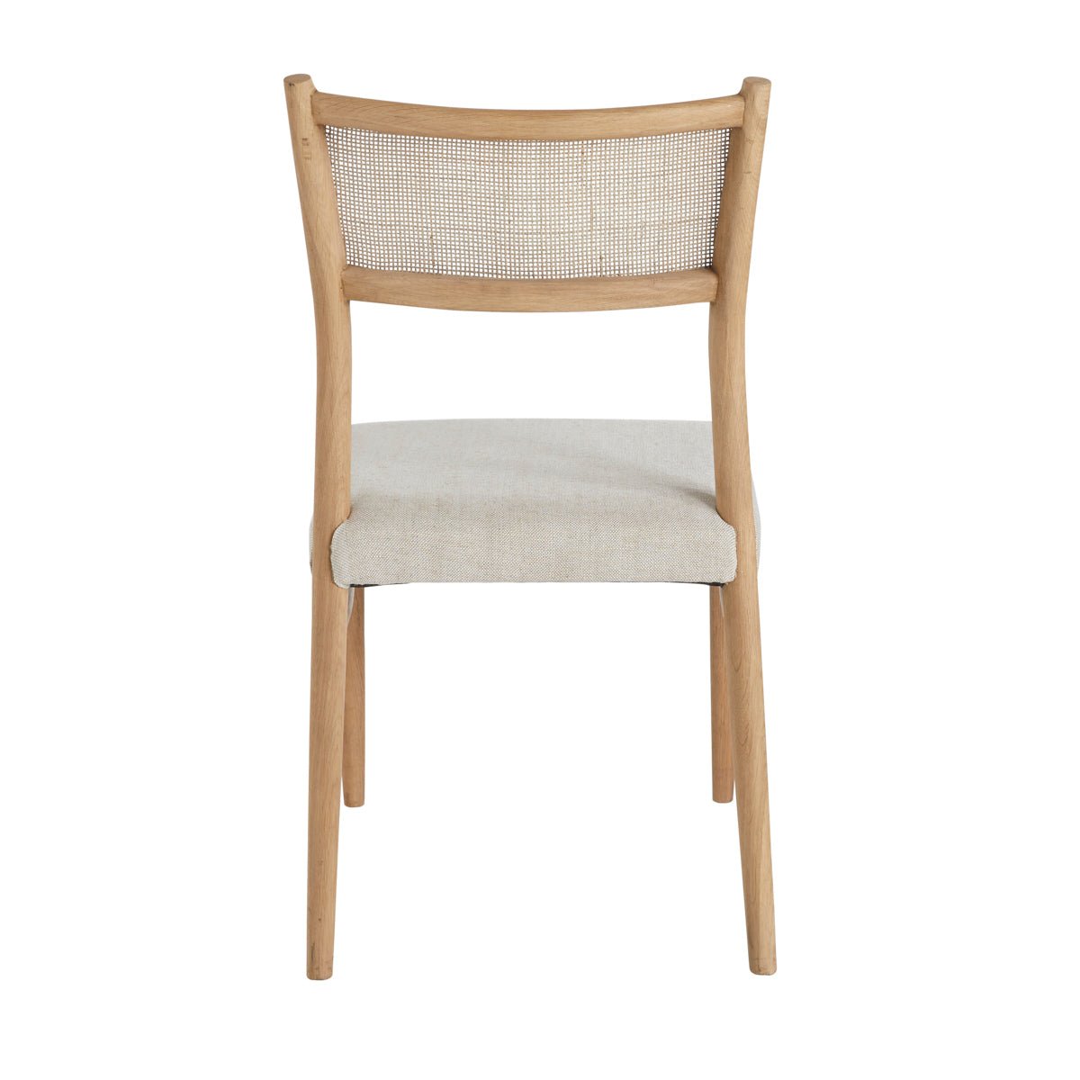 Oak & Rattan - Back Dining Chair, Set of 2 - Wisteria