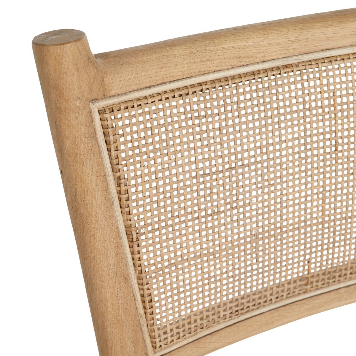 Oak & Rattan - Back Dining Chair, Set of 2 - Wisteria