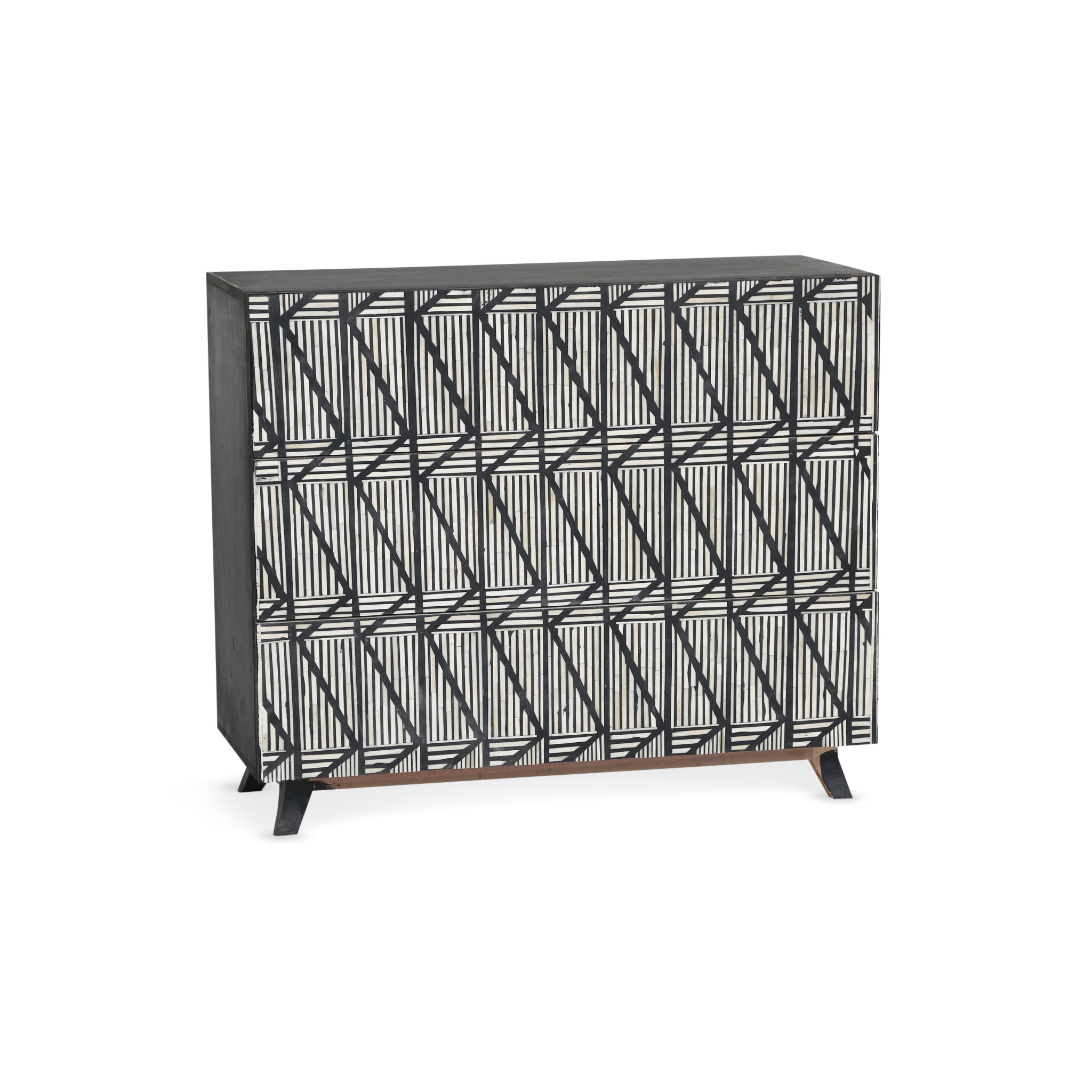 Kiran Inlay 3-Drawer Chest
