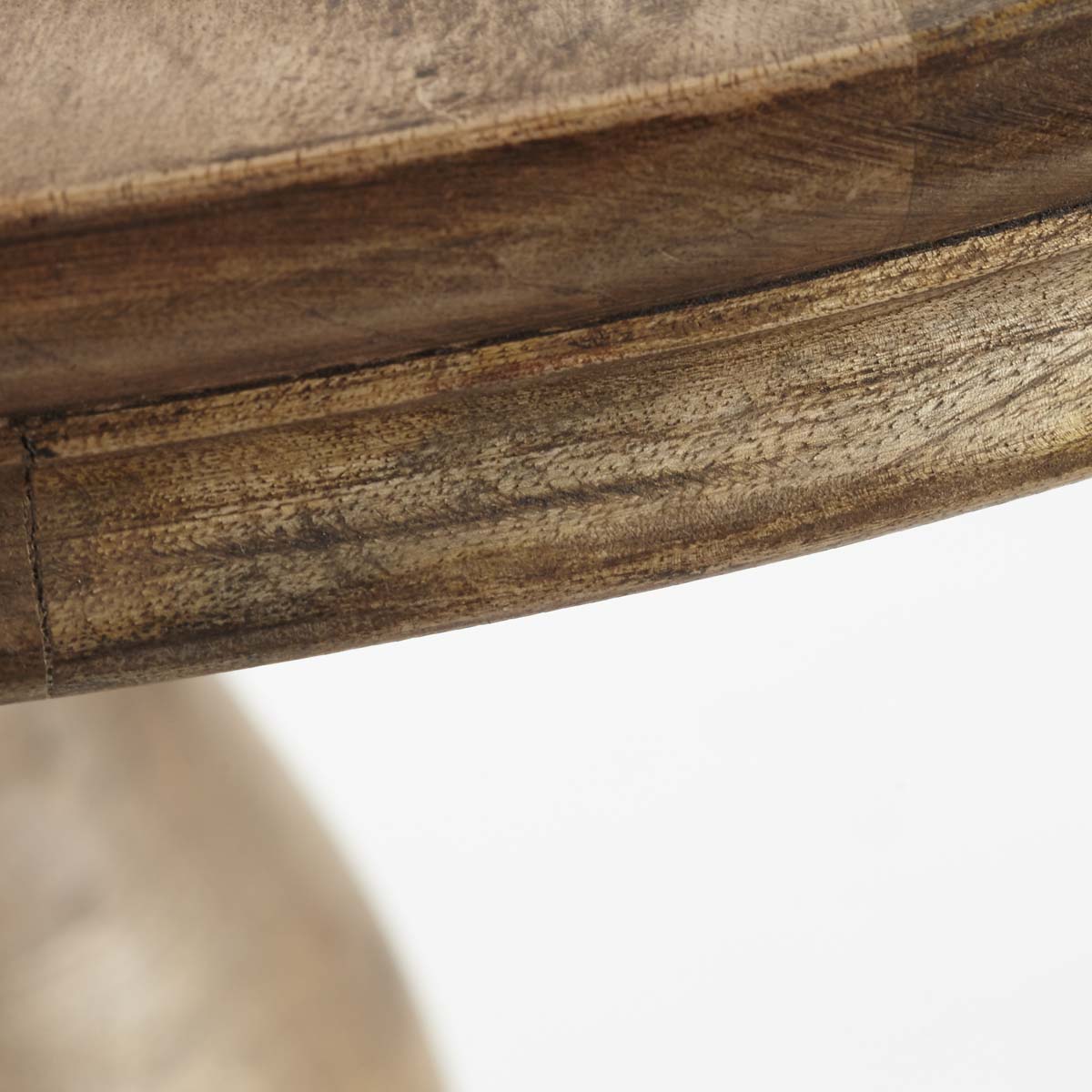 Rustic Pedestal Dining Table