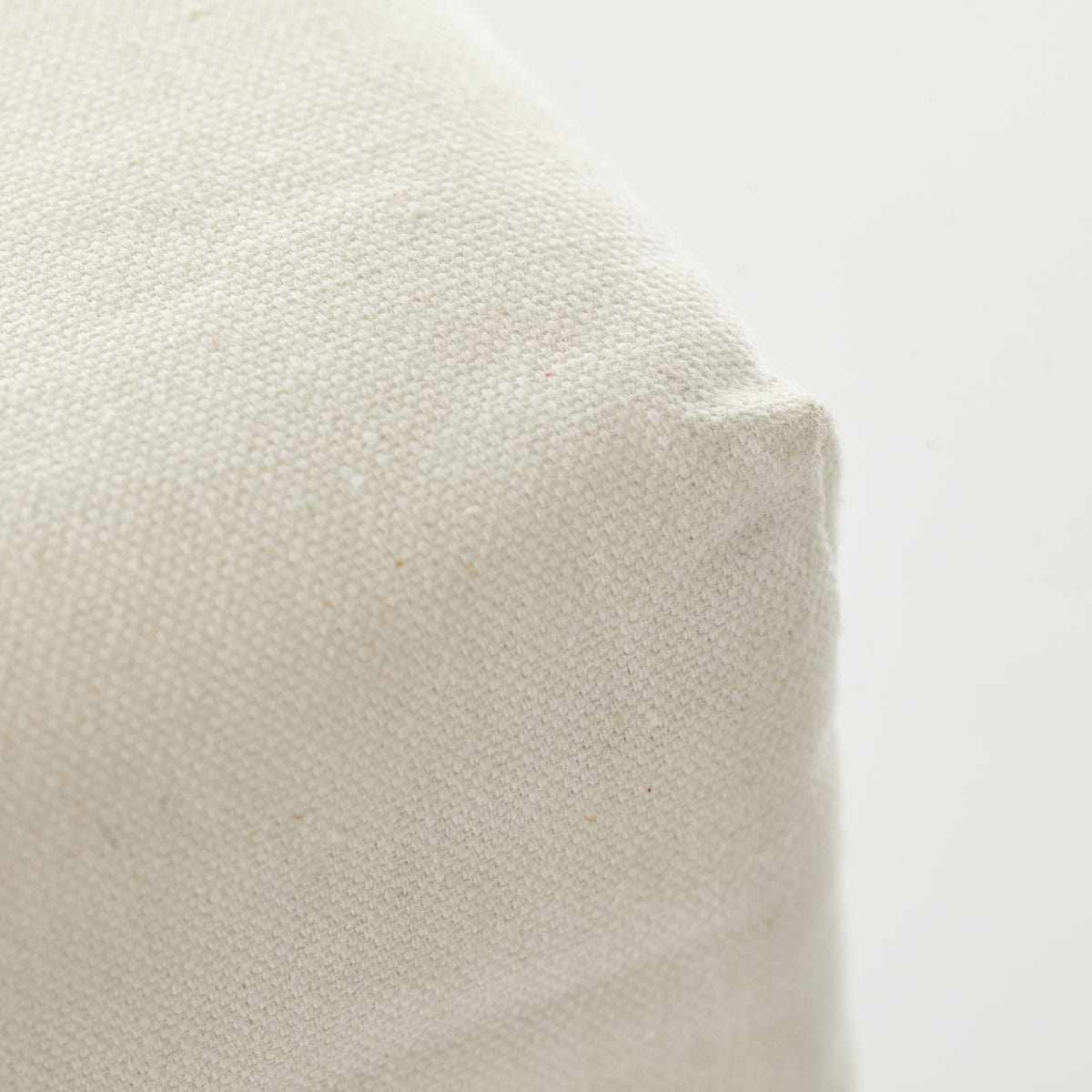 Mid-Century Upholstered Bench – Close-up of fabric texture, soft upholstery, clean stitching.