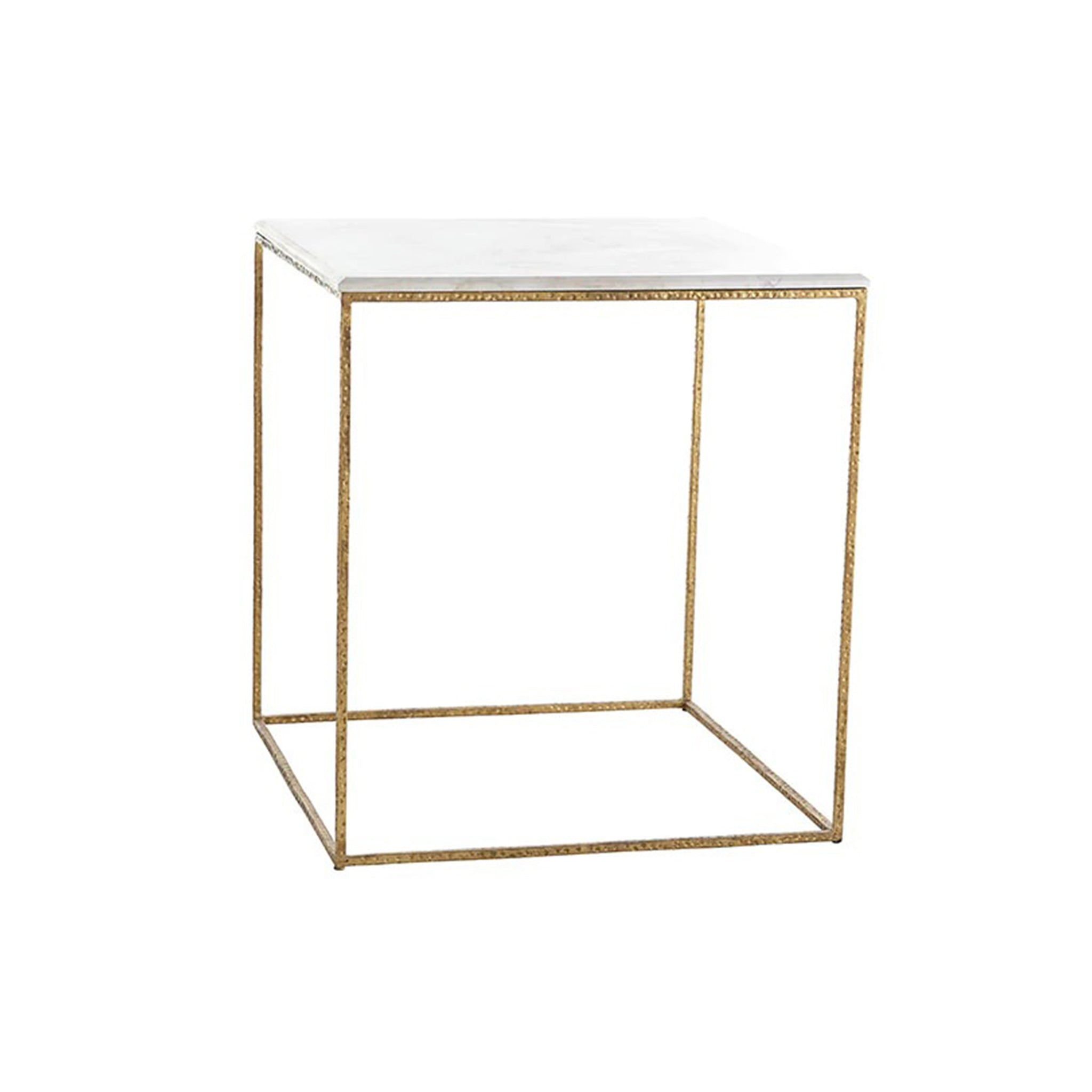 Gold Leaf Side Table