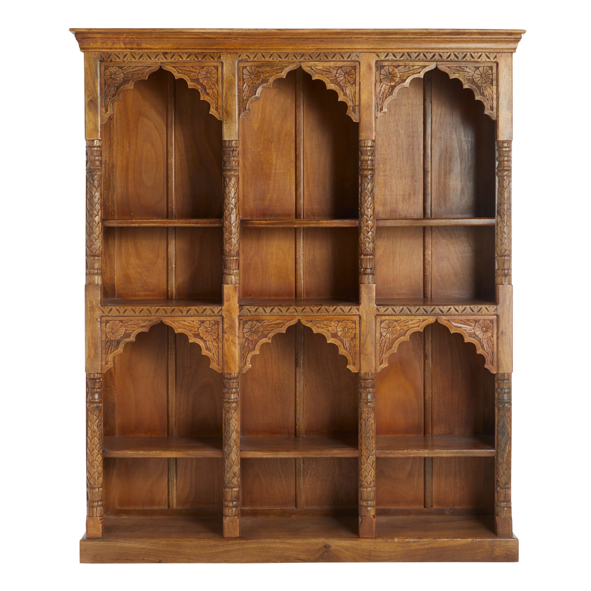 Front view of Jaipur Book Shelf on a white background