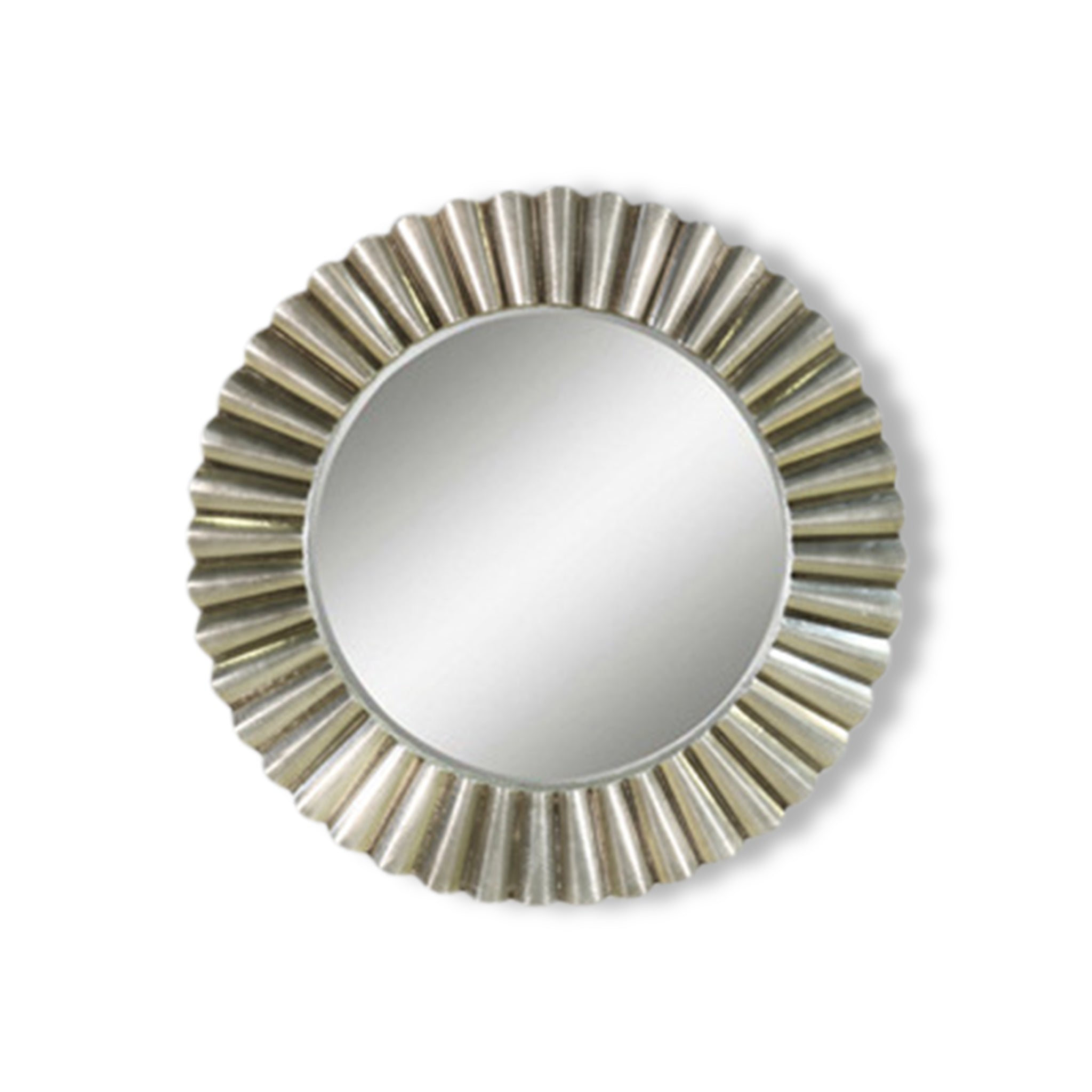 Naya Sunburst Silver Mirror
