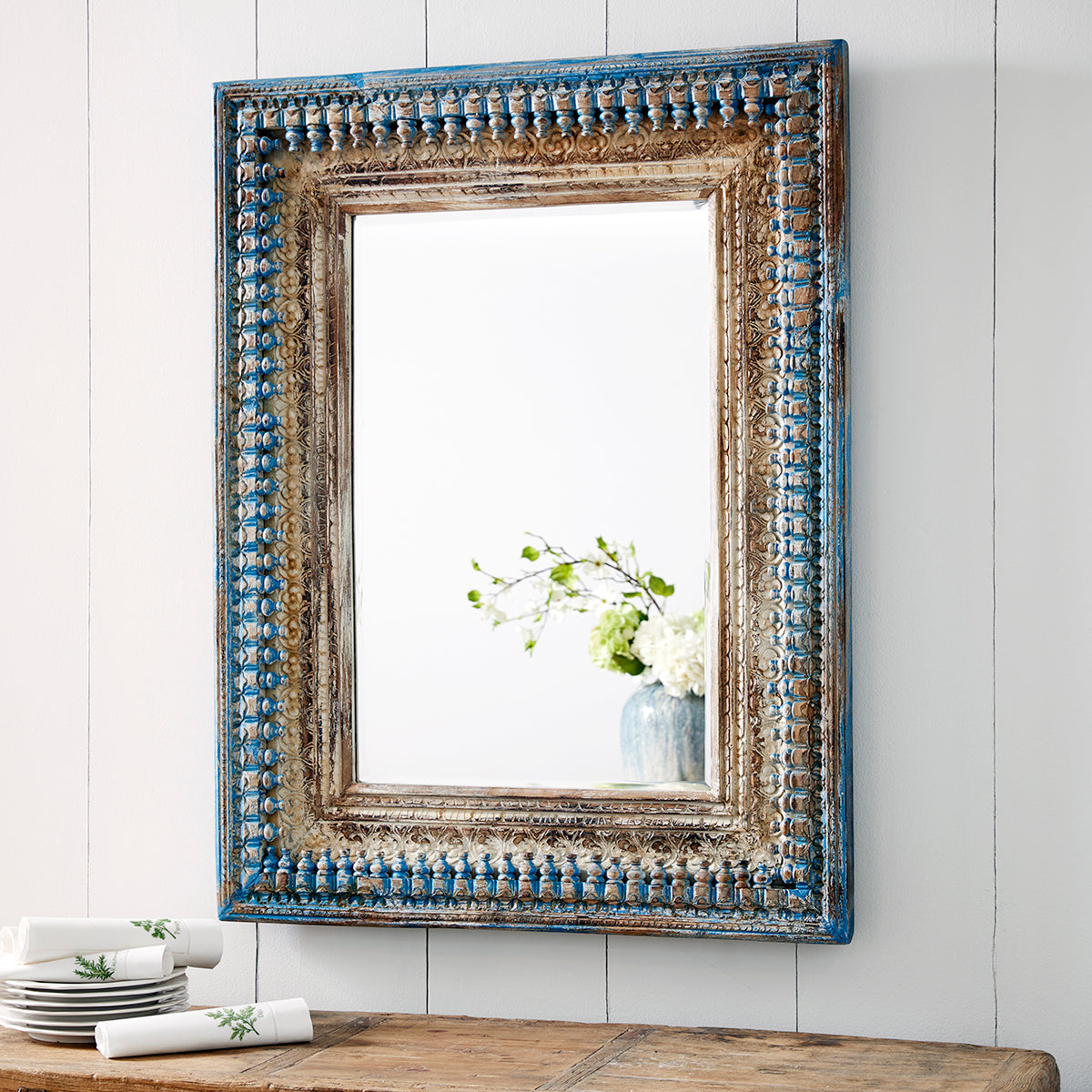 Hand-Carved Jodhpur Mirror