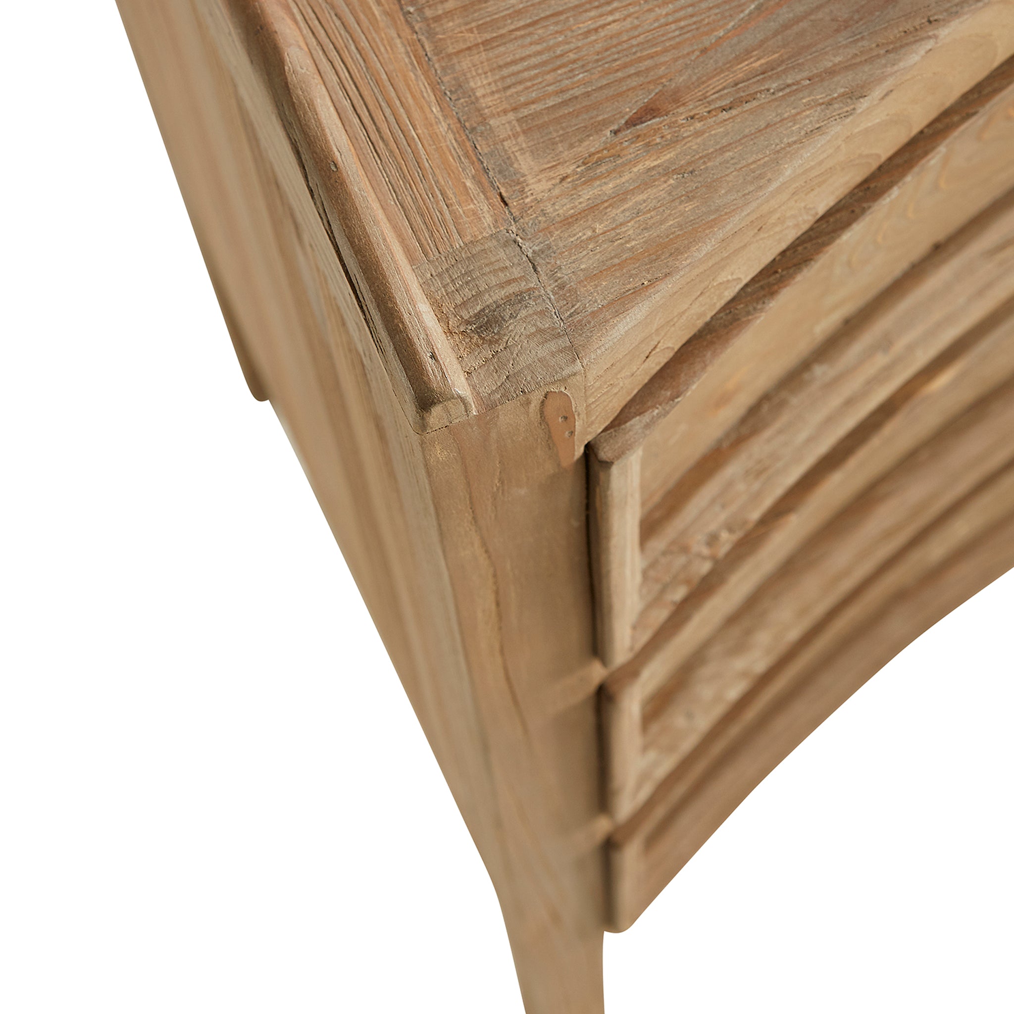 Curved Drawer Pine Chest