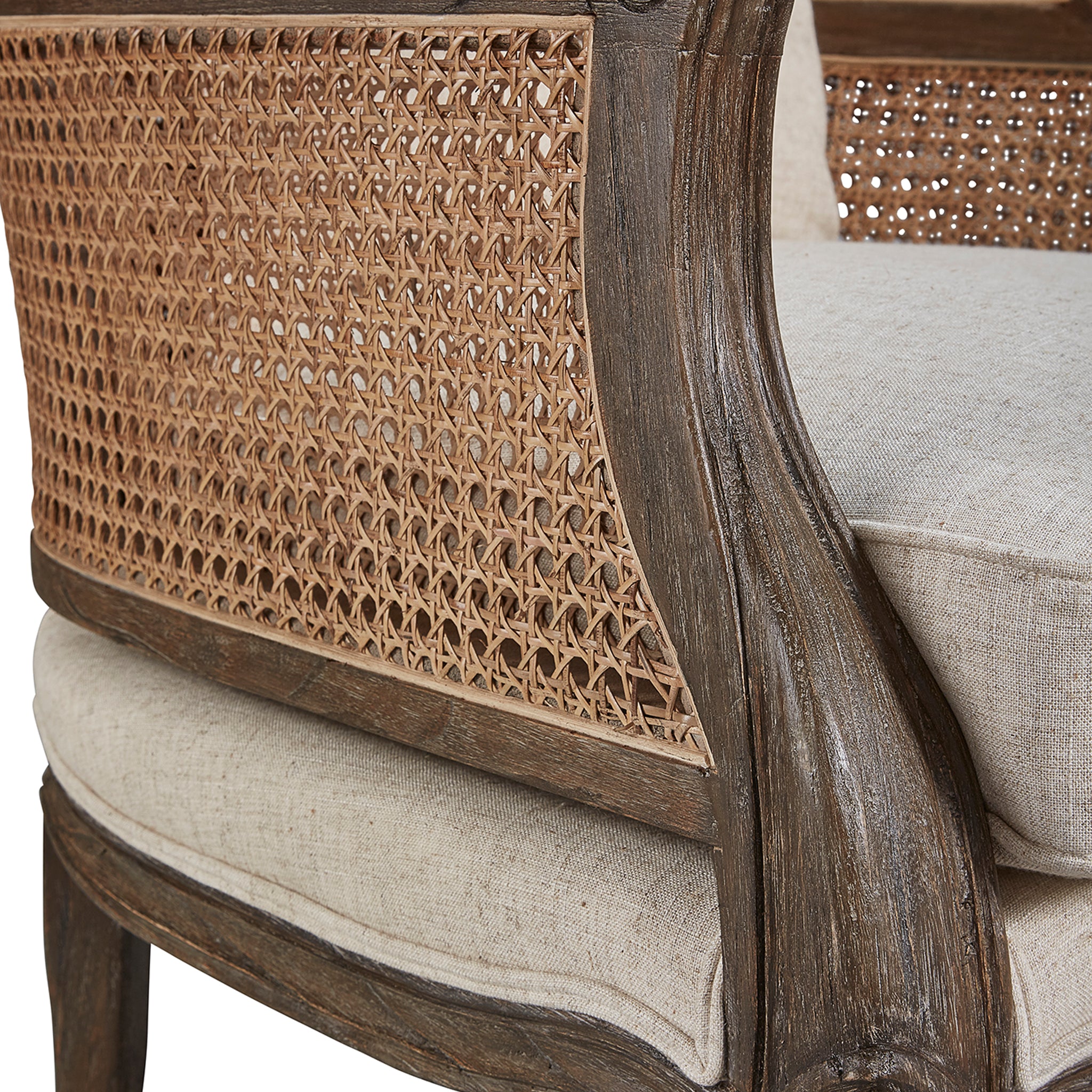 Rattan wingback online