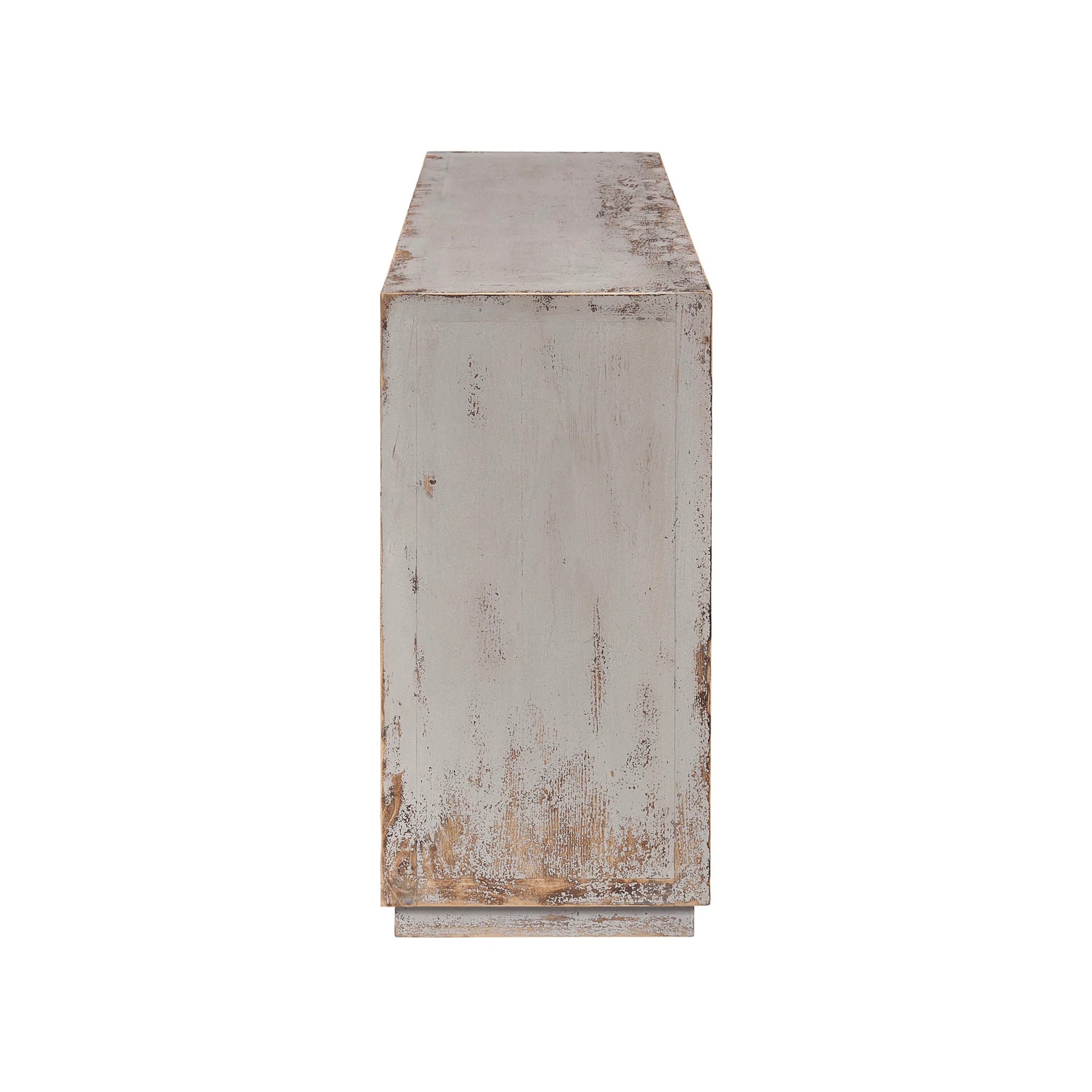 Light Wash Gray Pine Sideboard