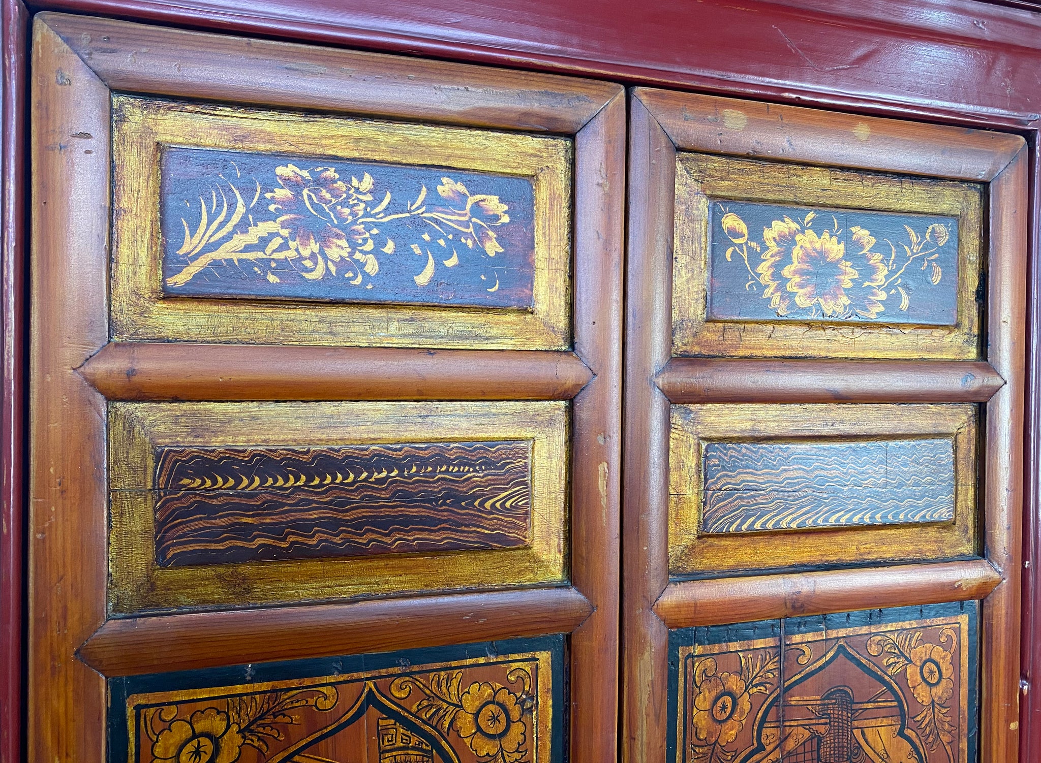 Lanying Painted Cabinet
