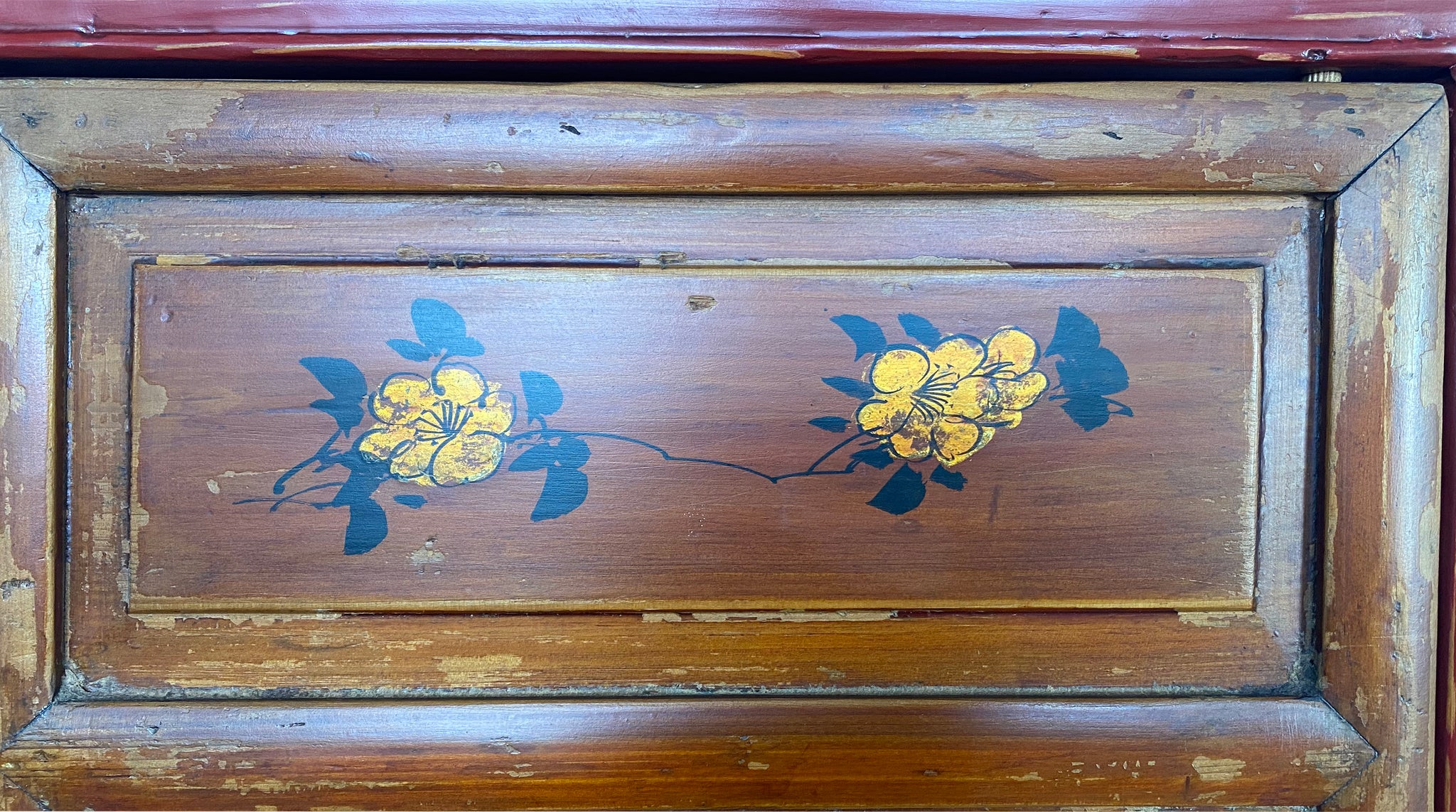 Lien Painted Cabinet