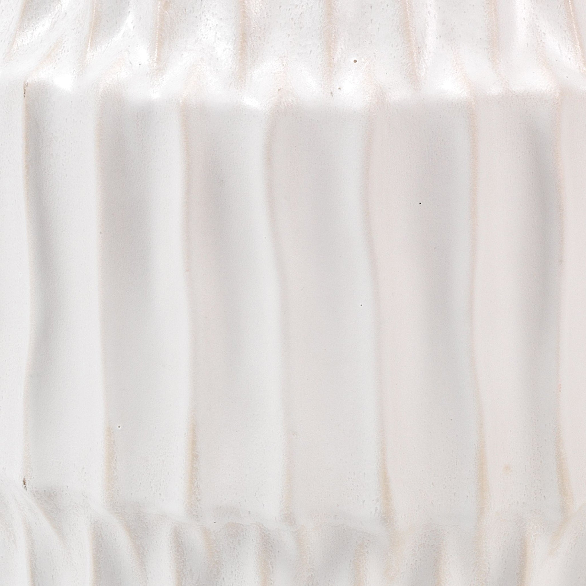 Neolithic Side Table in White Ombre