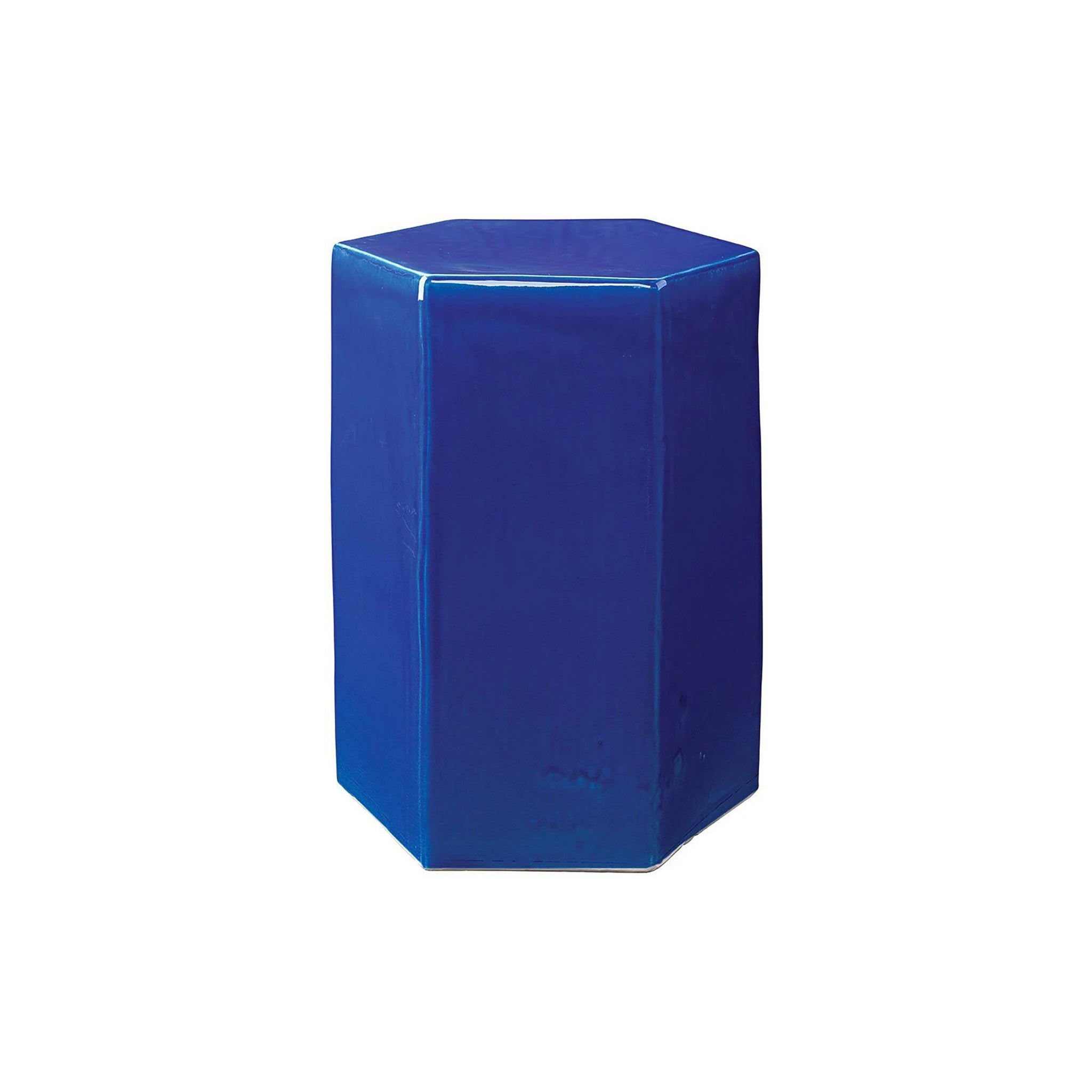 Hex Side Table in Royal - Wisteria