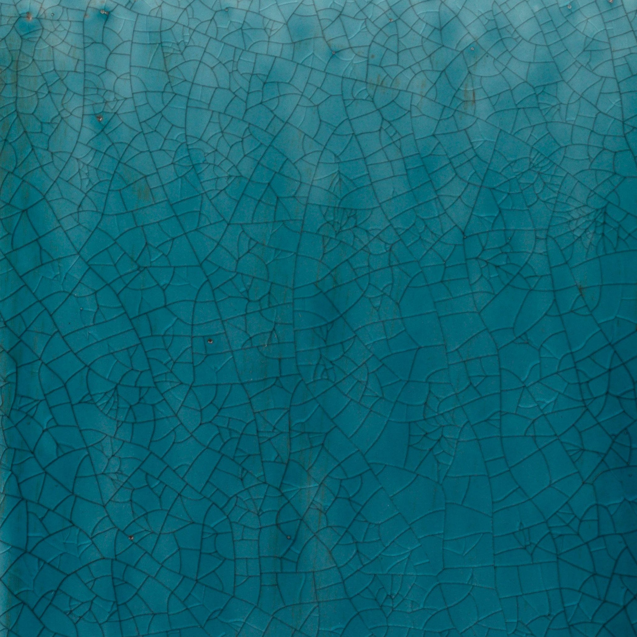 Hex Side Table in Teal