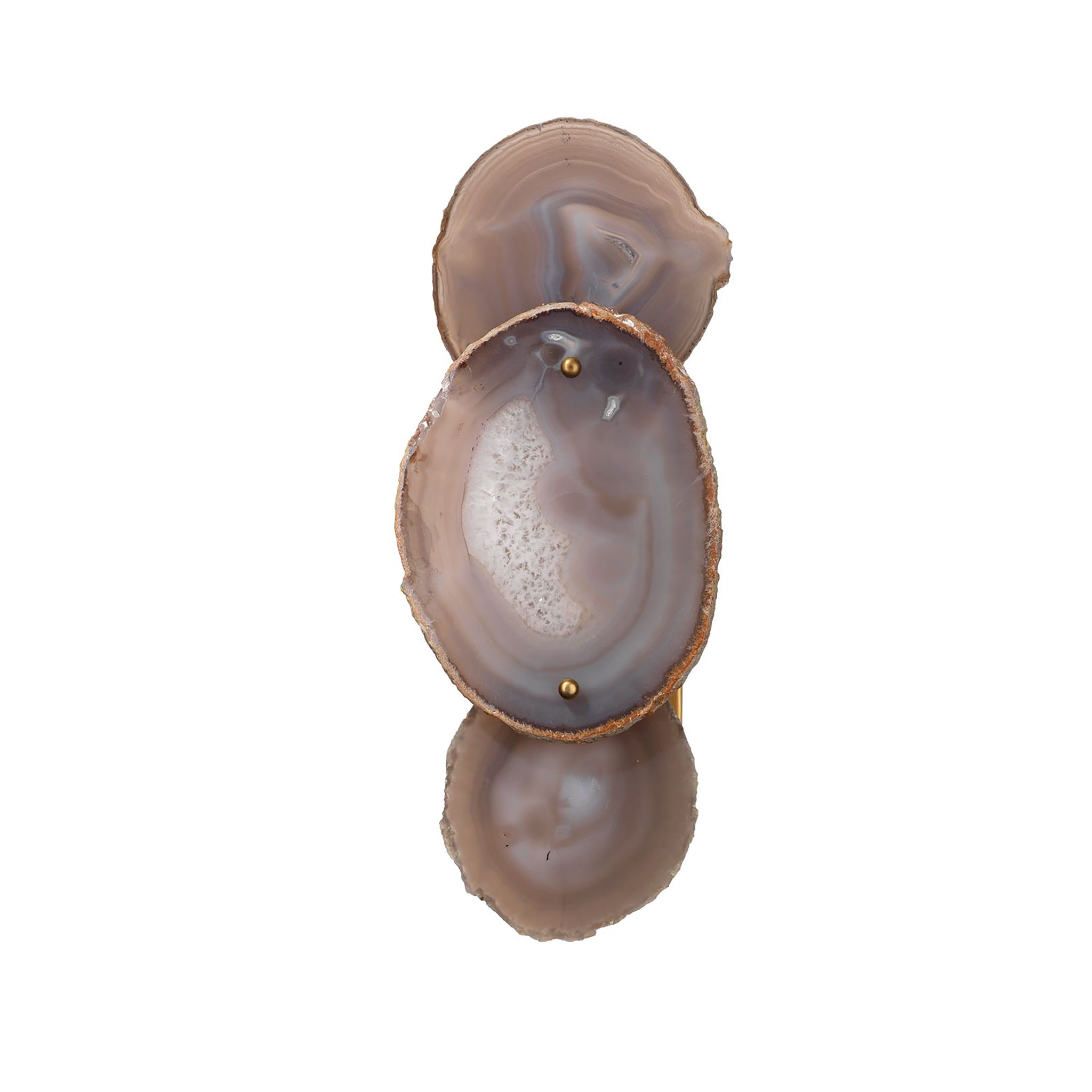 Agate Gemstone Sconce