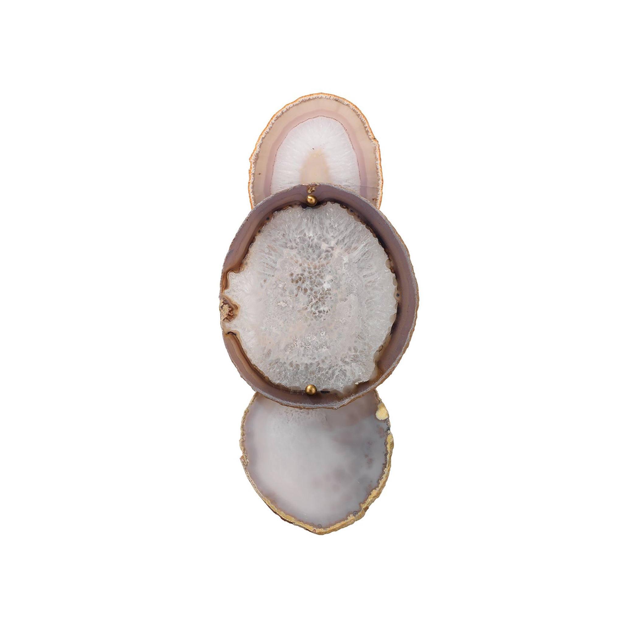 Agate Gemstone Sconce