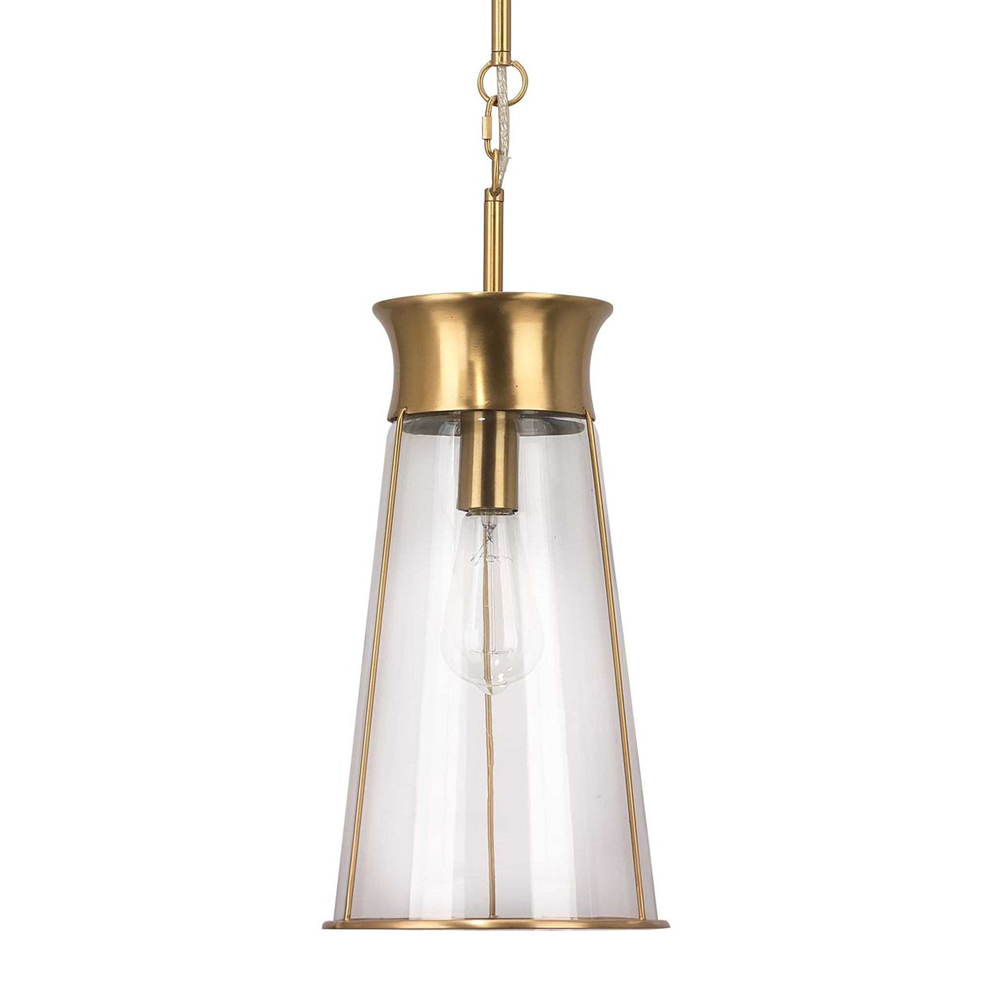 Dorrine Pendant in Antique Brass