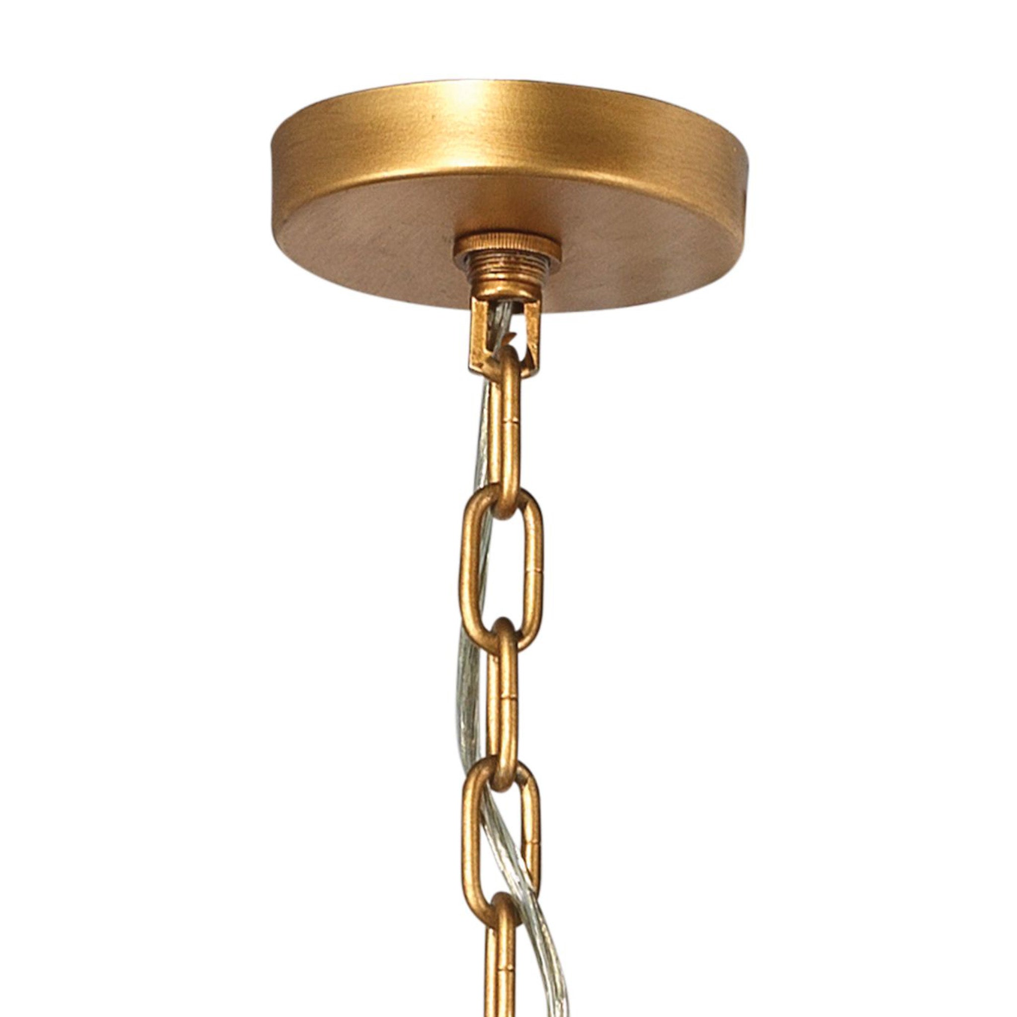 Champagne 3-Tier Chandelier