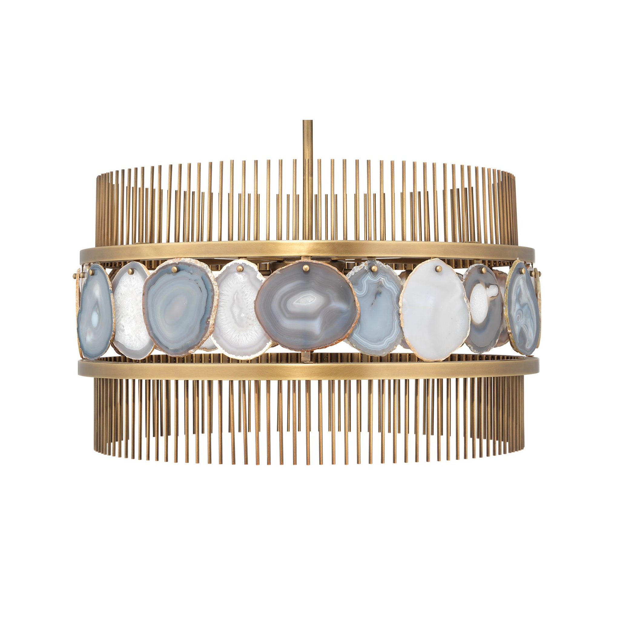 Luna Agate Chandelier
