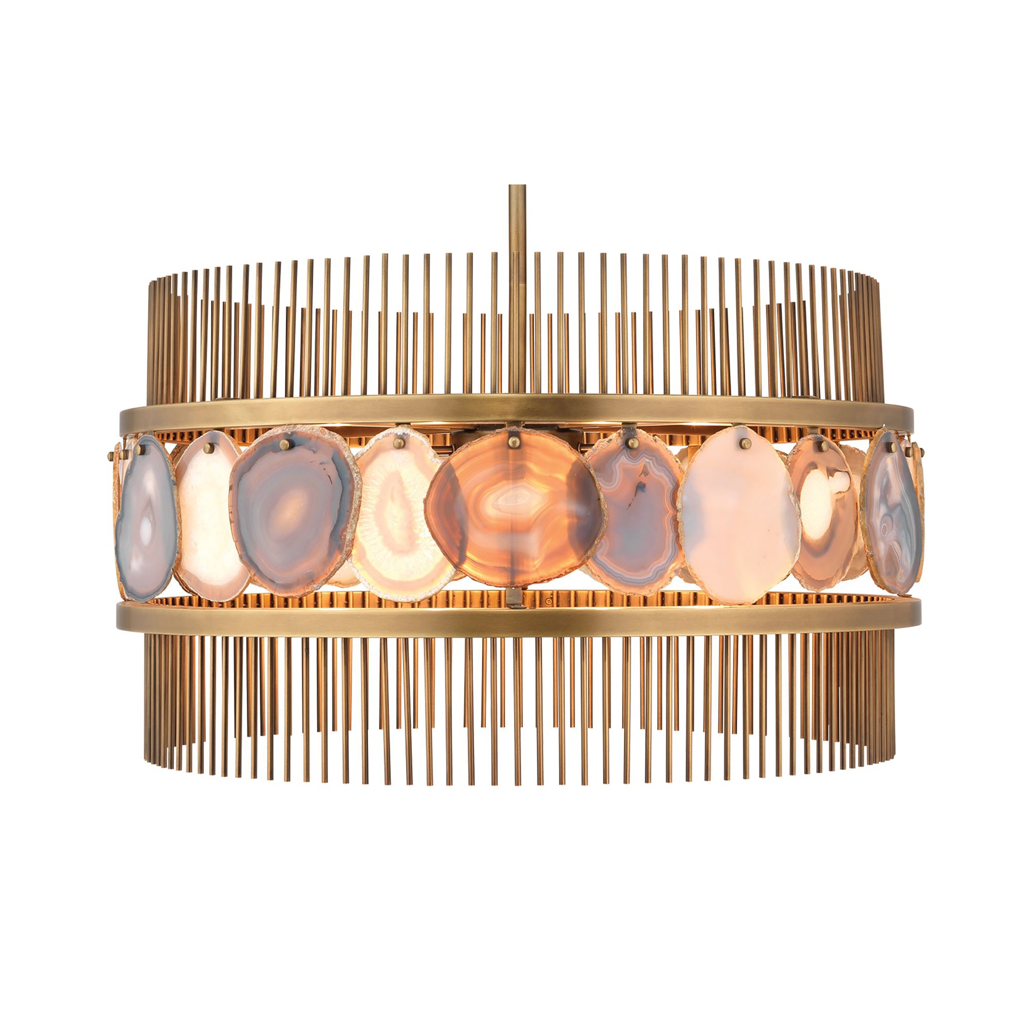 Luna Agate Chandelier