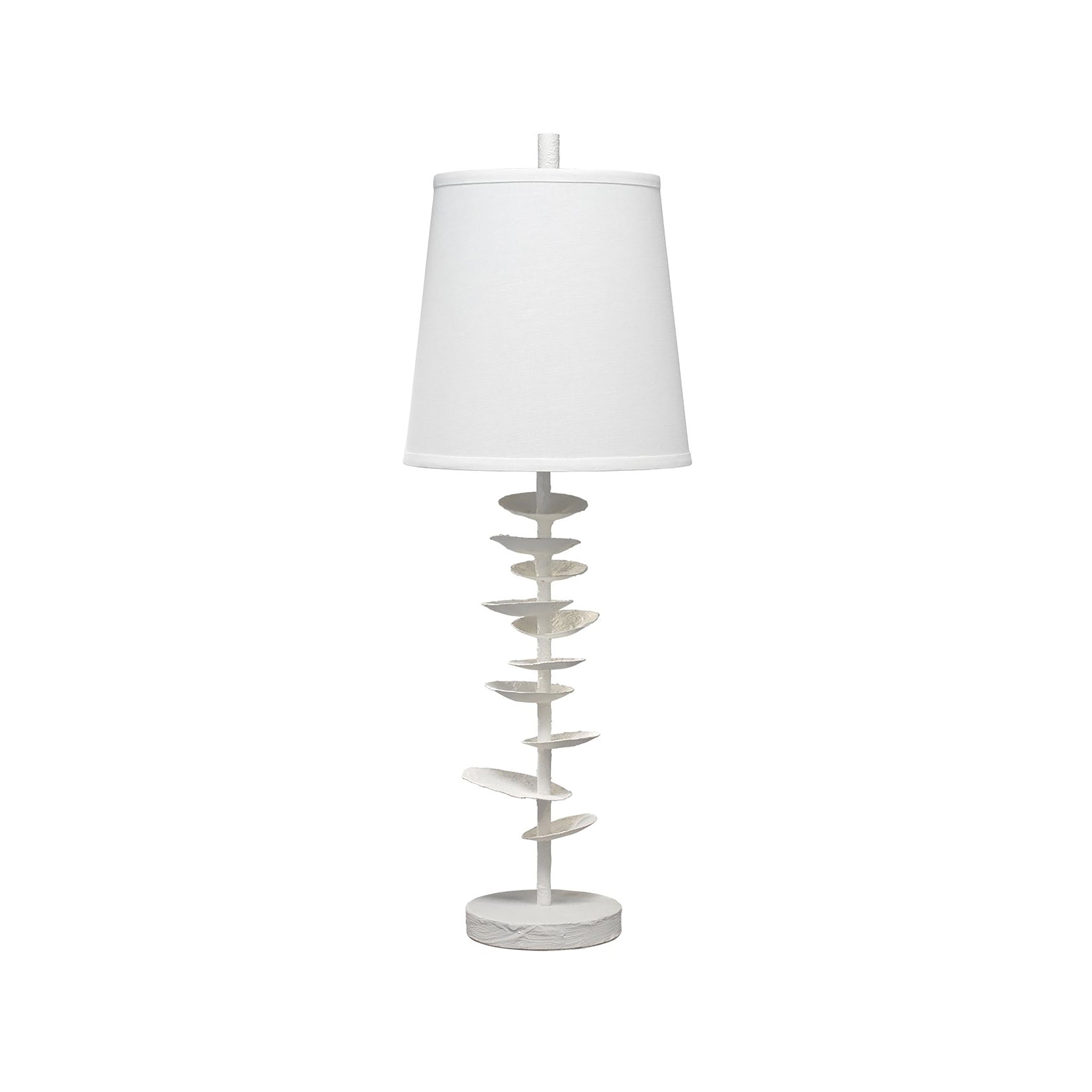 Eucalyptus Table Lamp in White