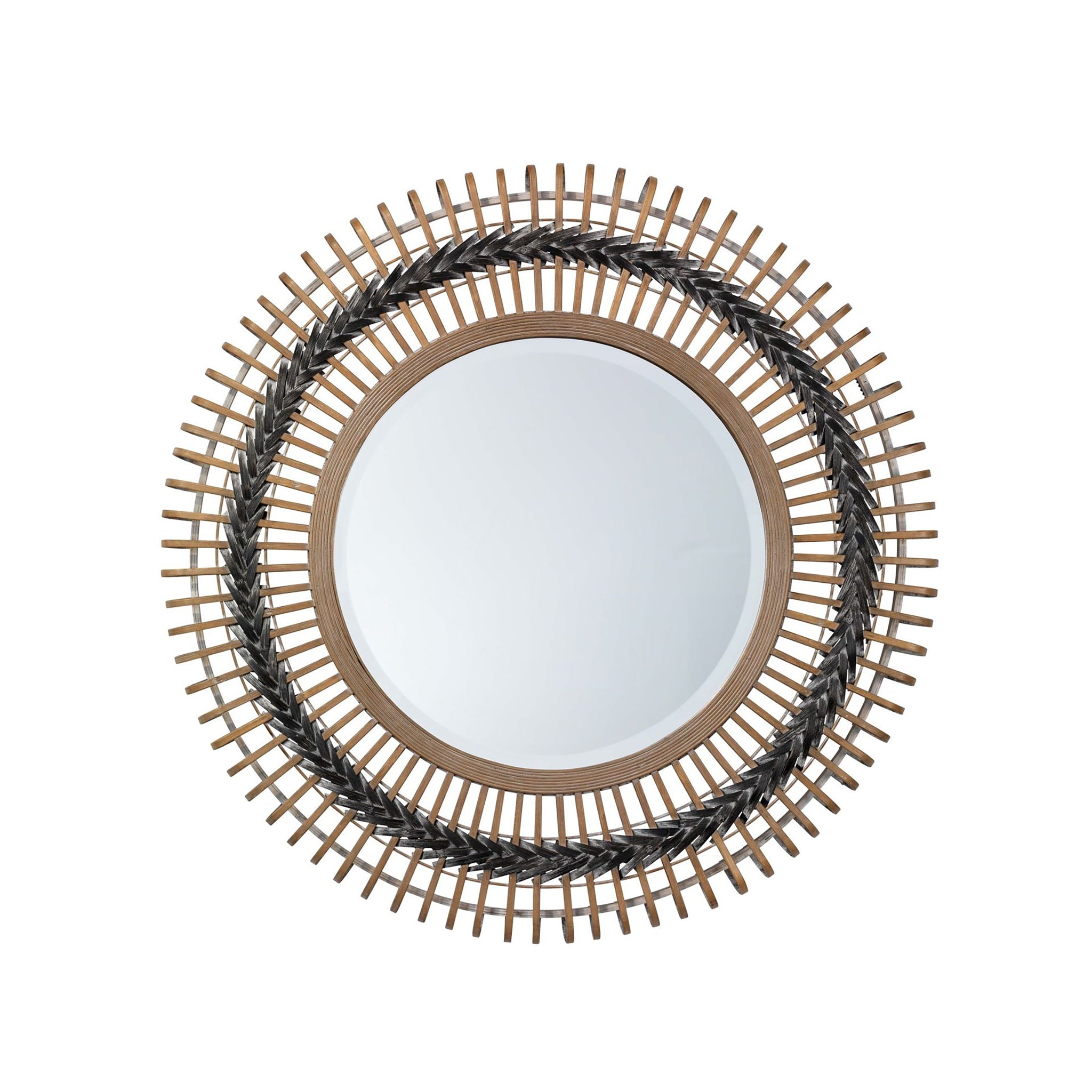 Shunan Bamboo Braided Mirror
