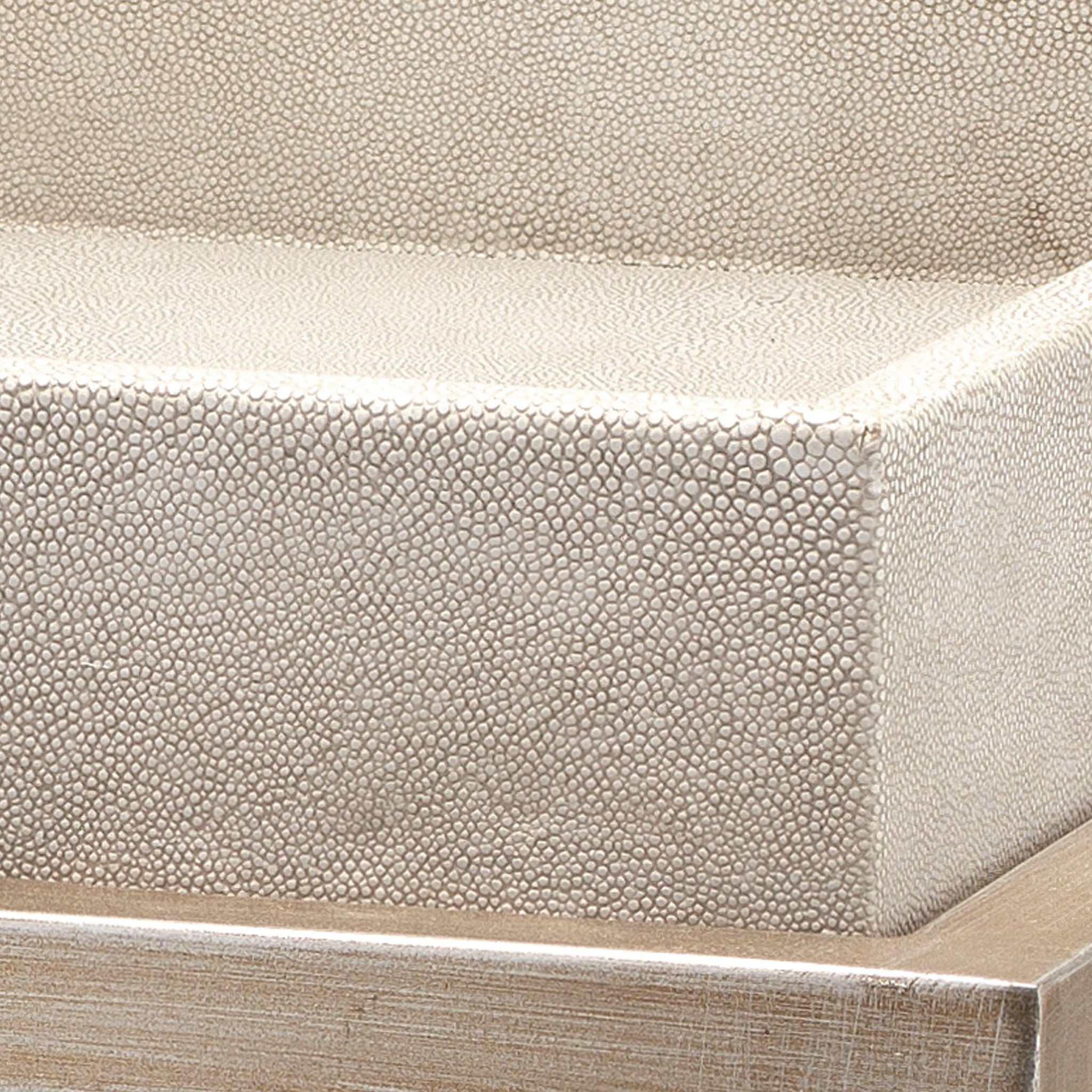 Marbella Shagreen Side Table