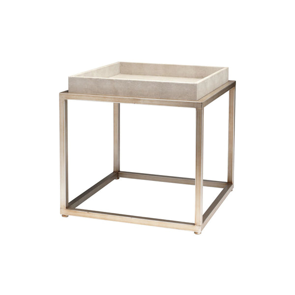 Marbella Shagreen Side Table | Wisteria