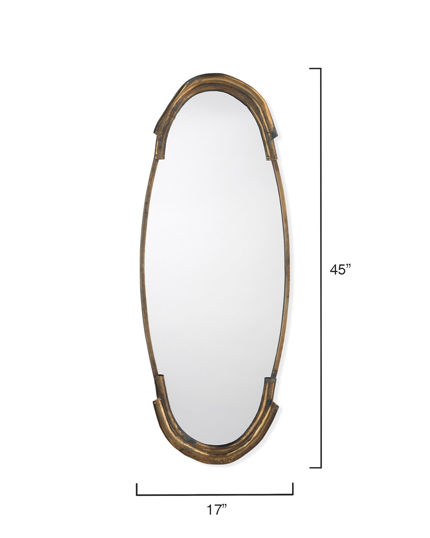 French Oval Mirror
