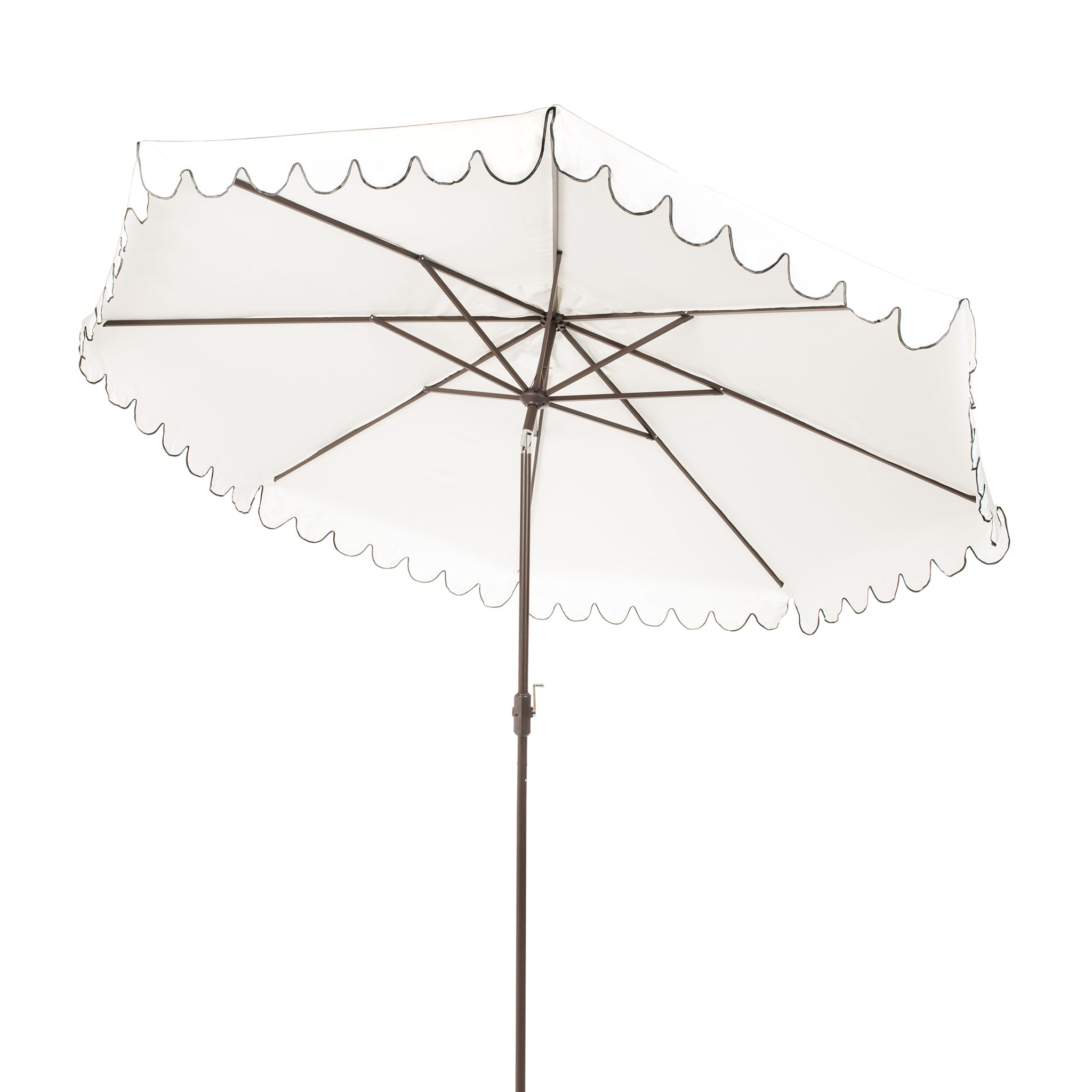 Large Santorini Round Umbrella