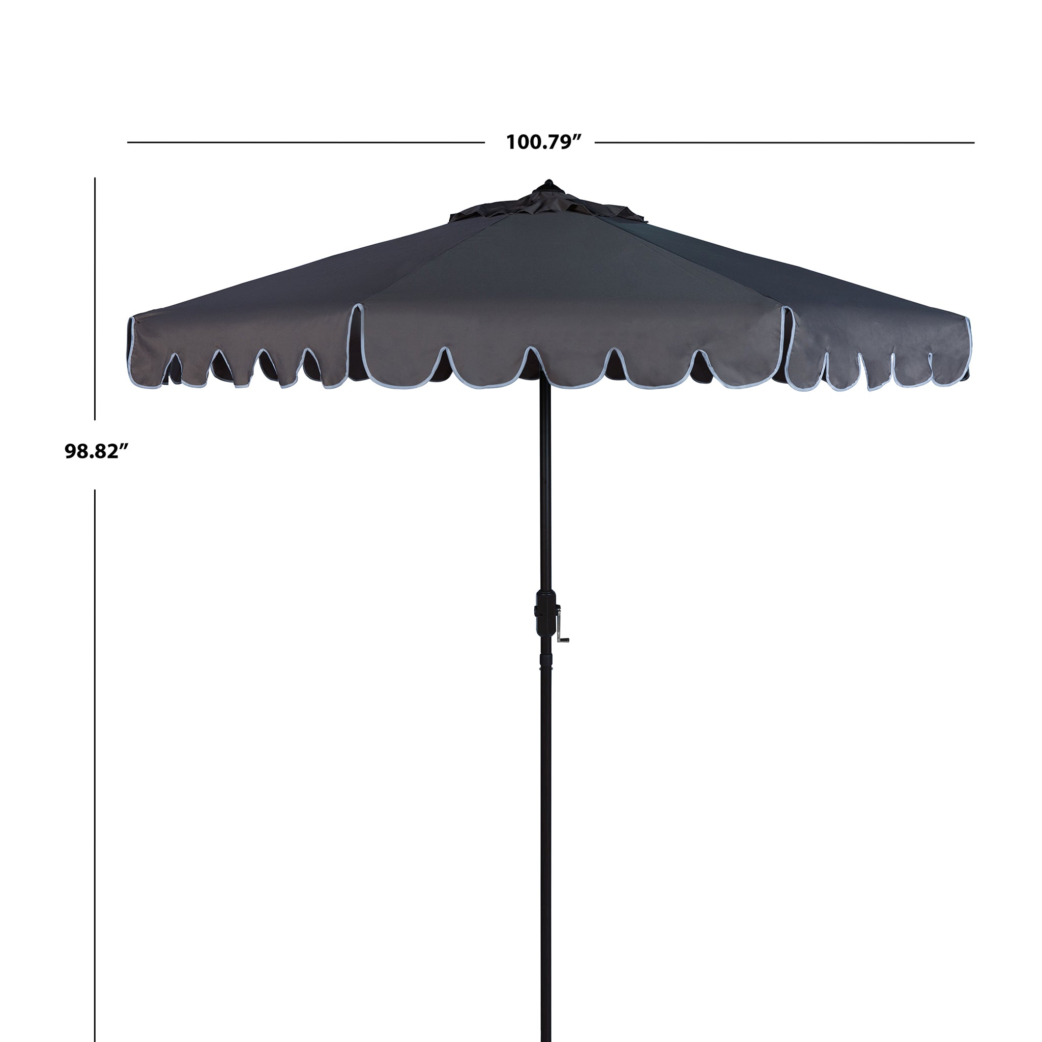 Small Santorini Round Umbrella