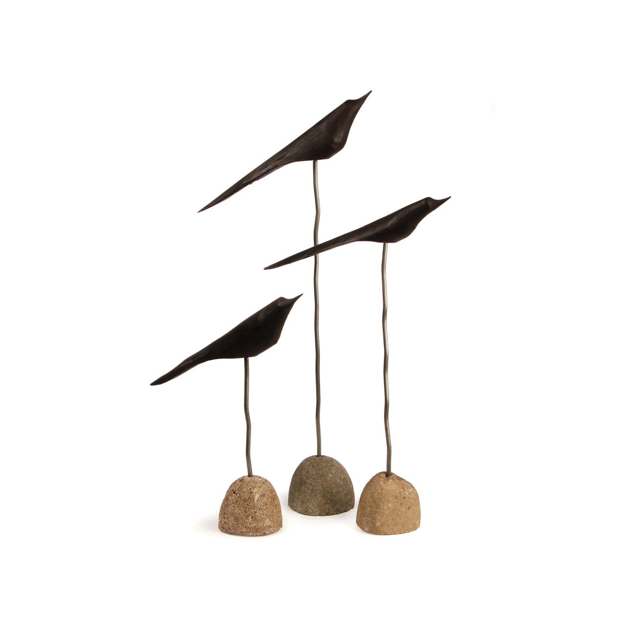 Avian Figurines, Set of 3
