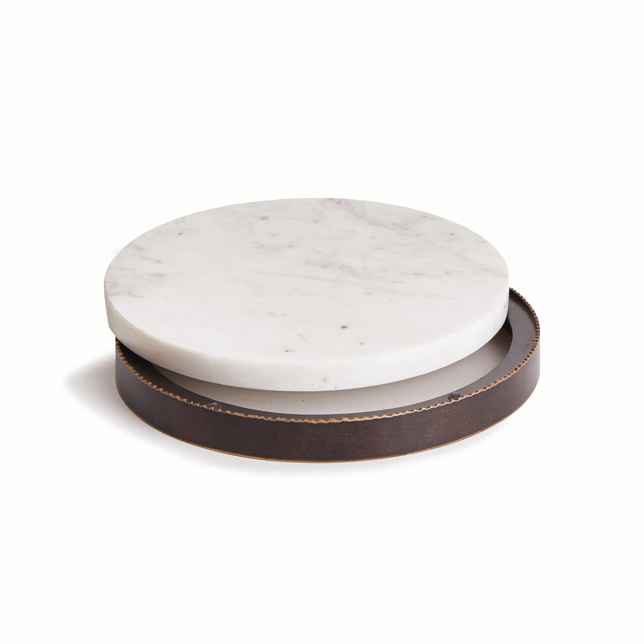 Catalan Round Marble Serving Tray