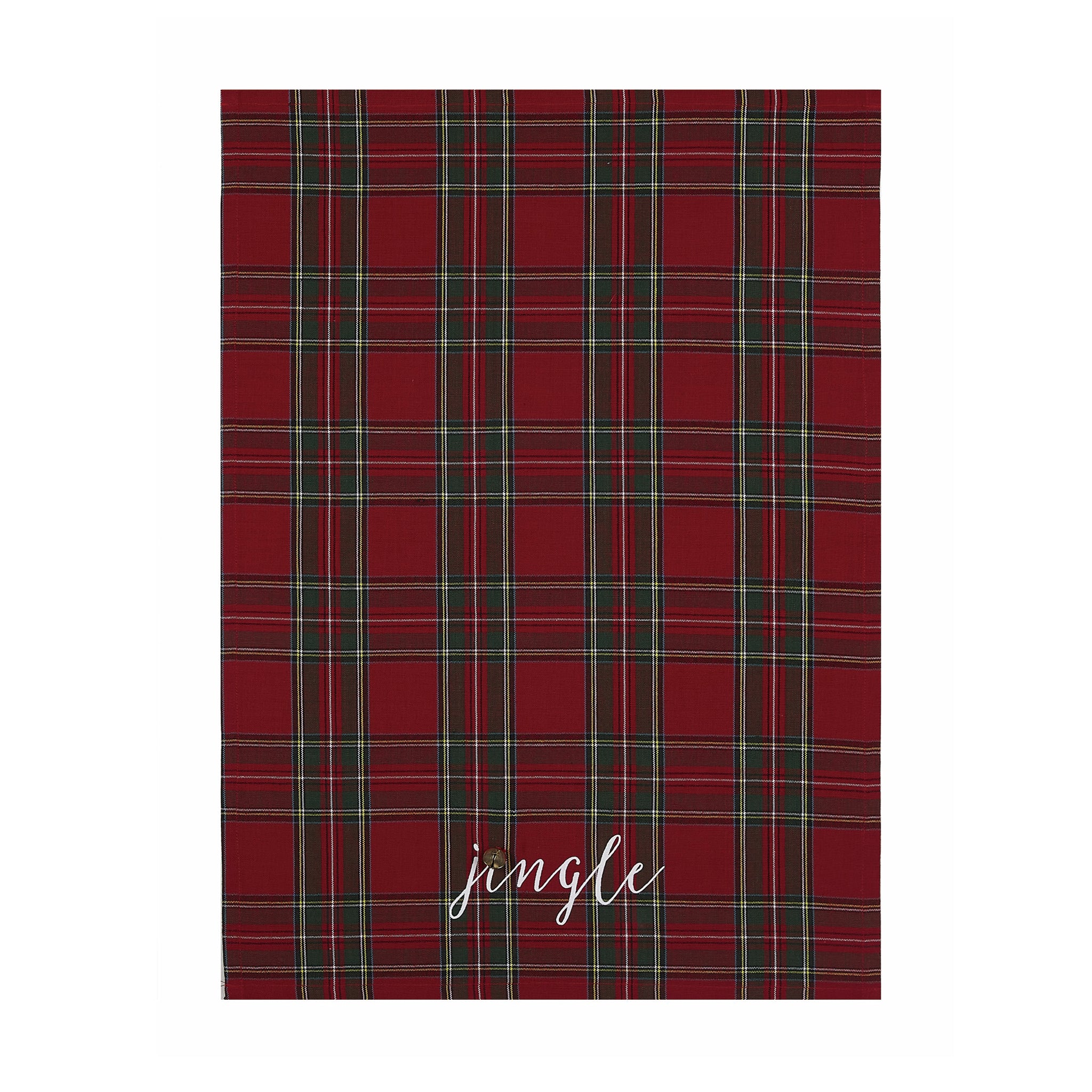 Jingle Plaid Tea Towels - Set of 2