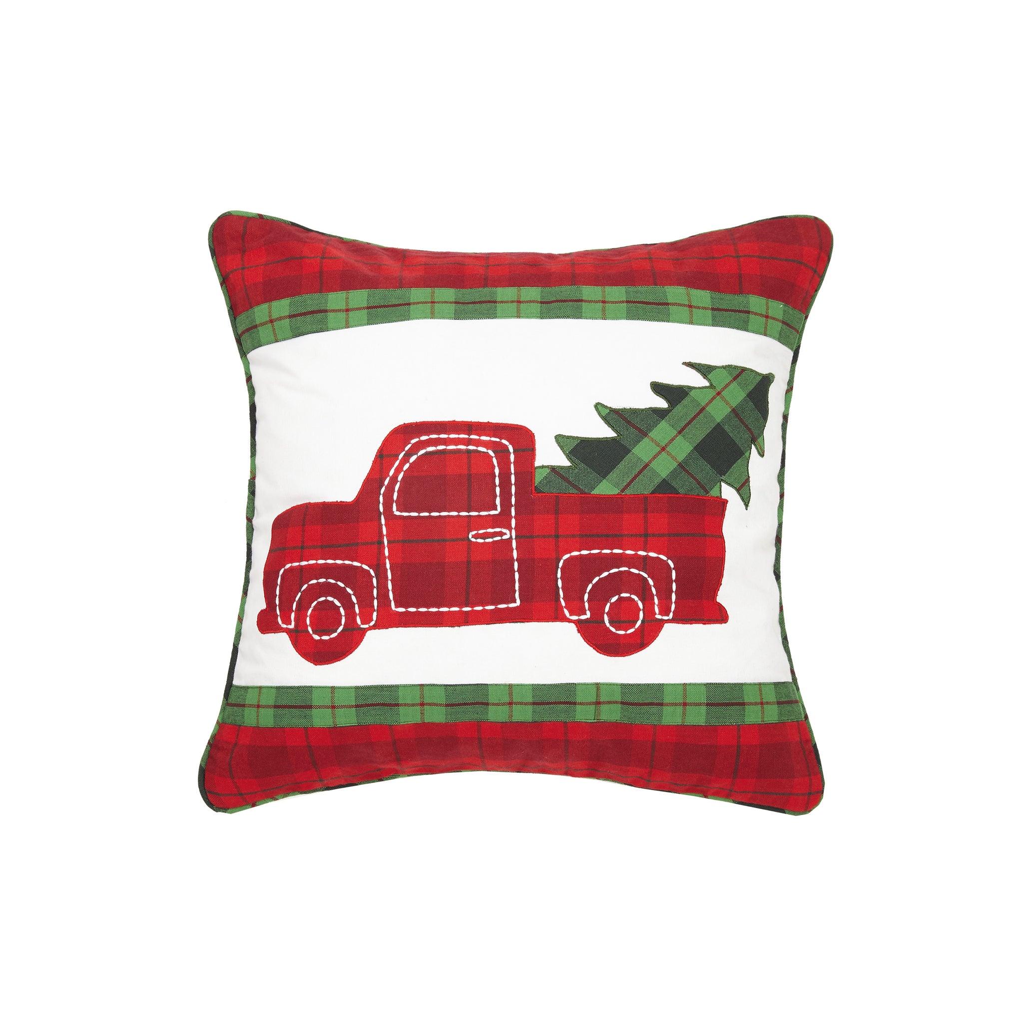 Classic Truck Christmas Pillow