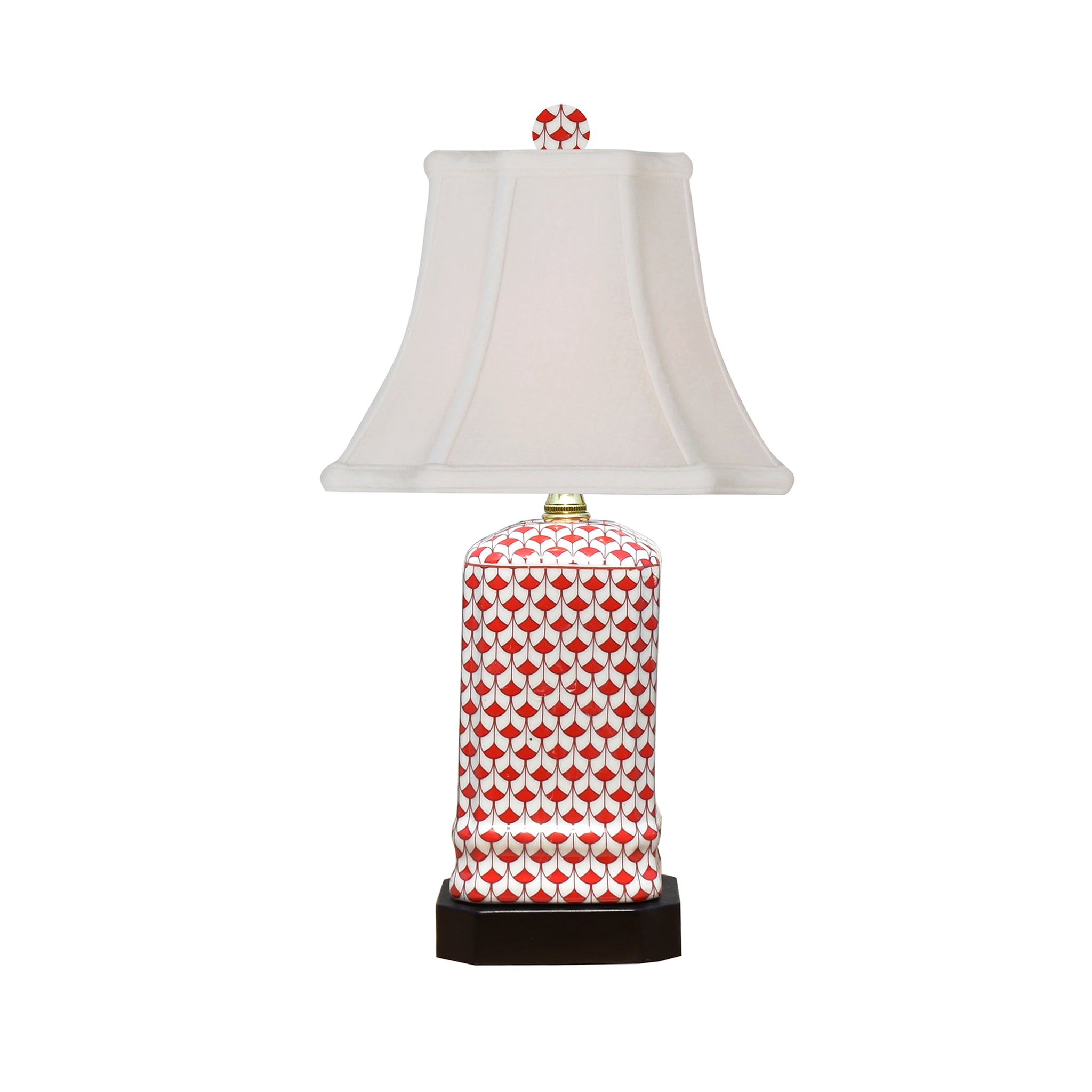 Red Fish Scale Lamp