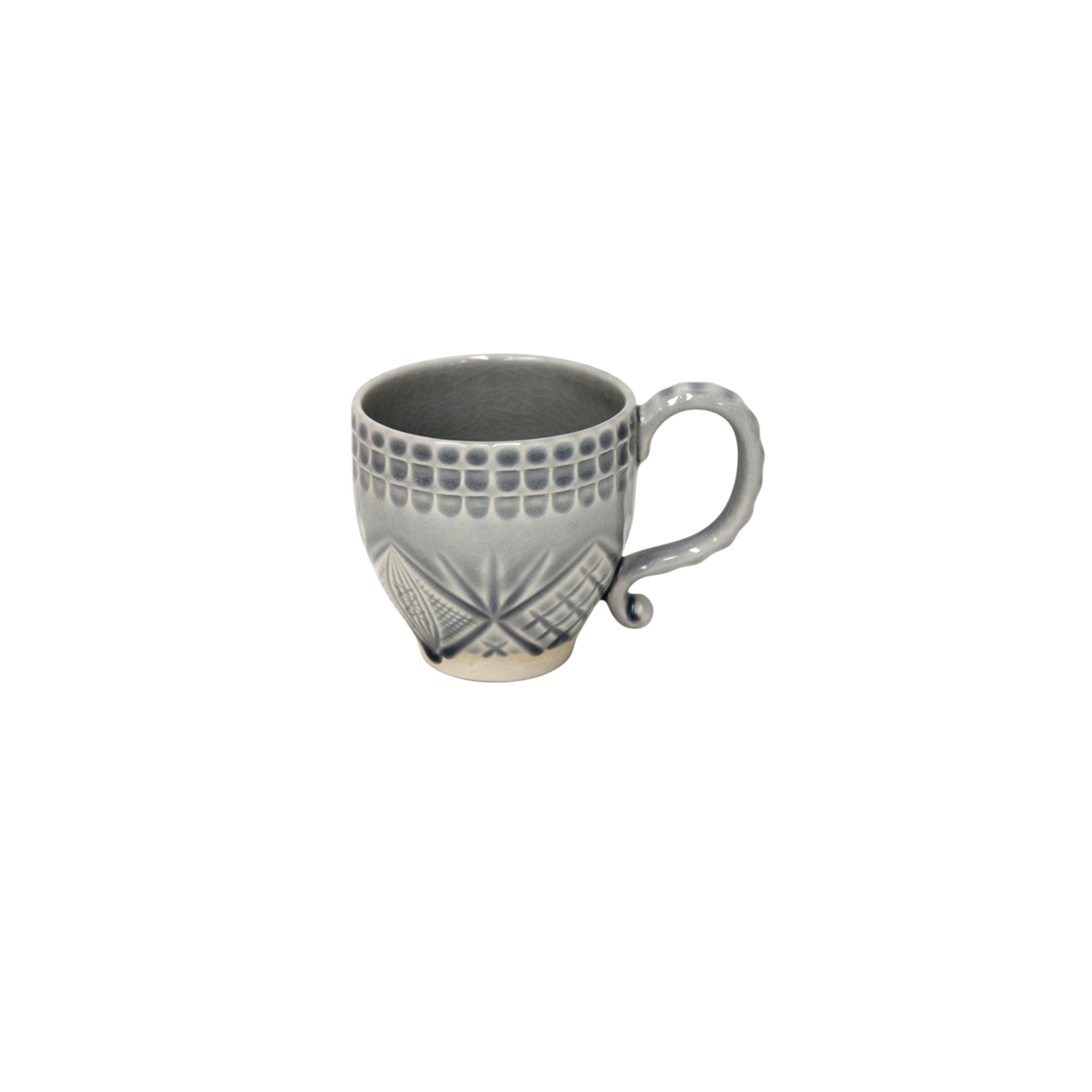 Northumberland Gray Mugs, Set of 6