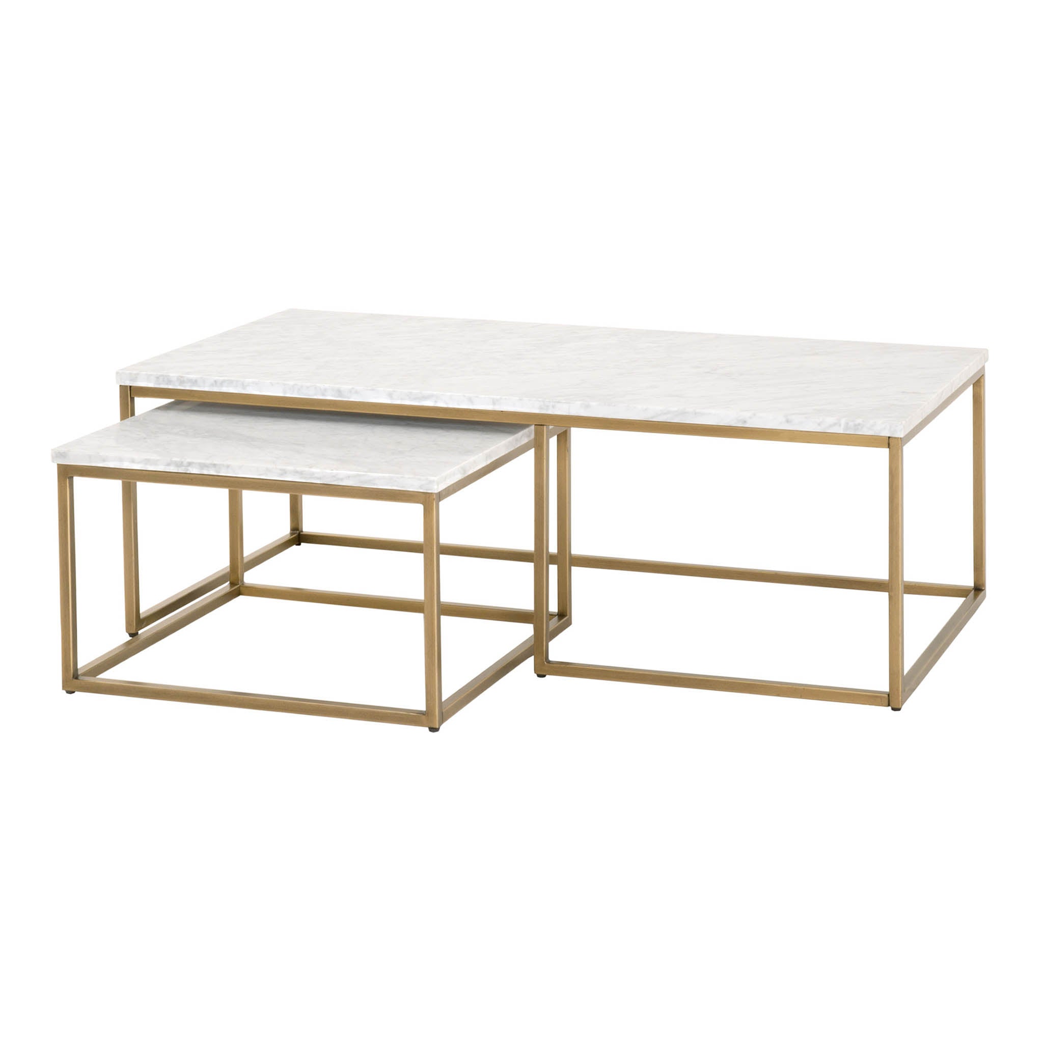 Paloma Marble Nesting Coffee Table