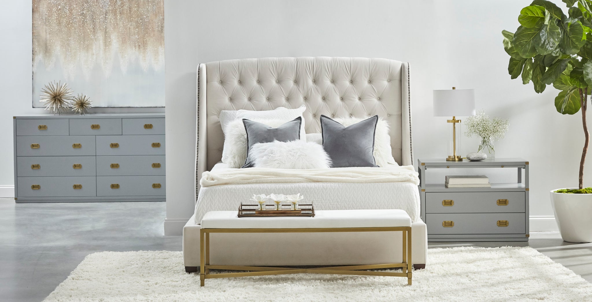 Gervais 9-Drawer Media Dresser