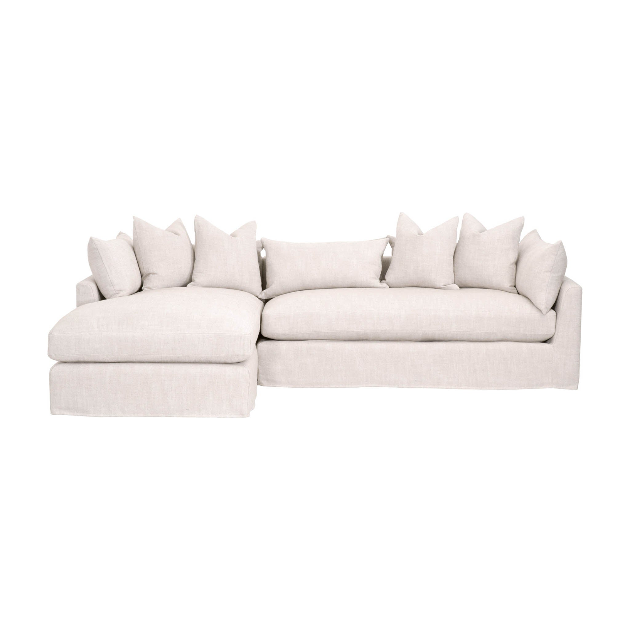 Portofino 110" Lounge Slipcover Sectional