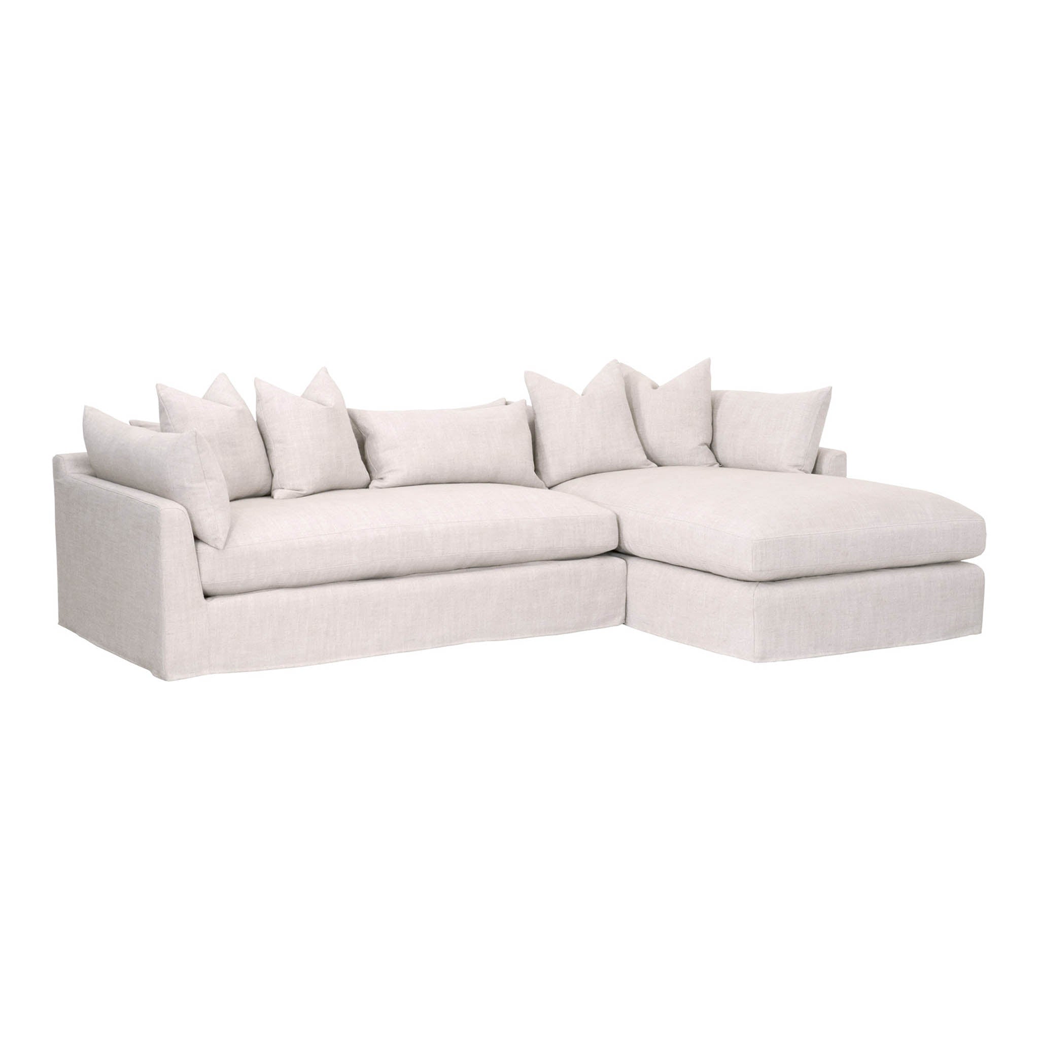 Portofino 110" Lounge Slipcover Sectional