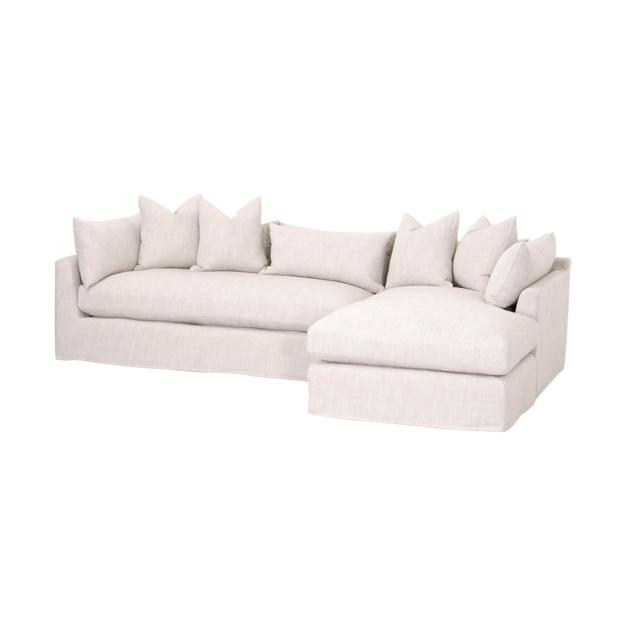 Portofino 110" Lounge Slipcover Sectional