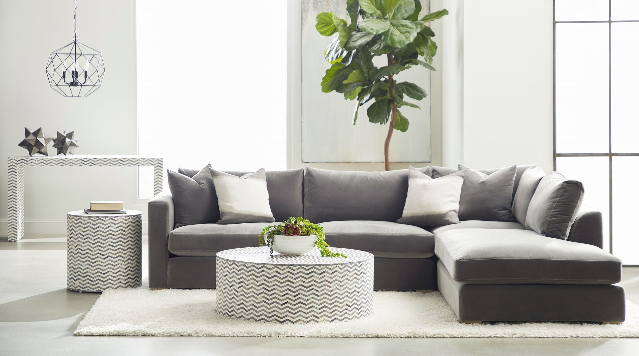 Milan 120" Grand Sectional