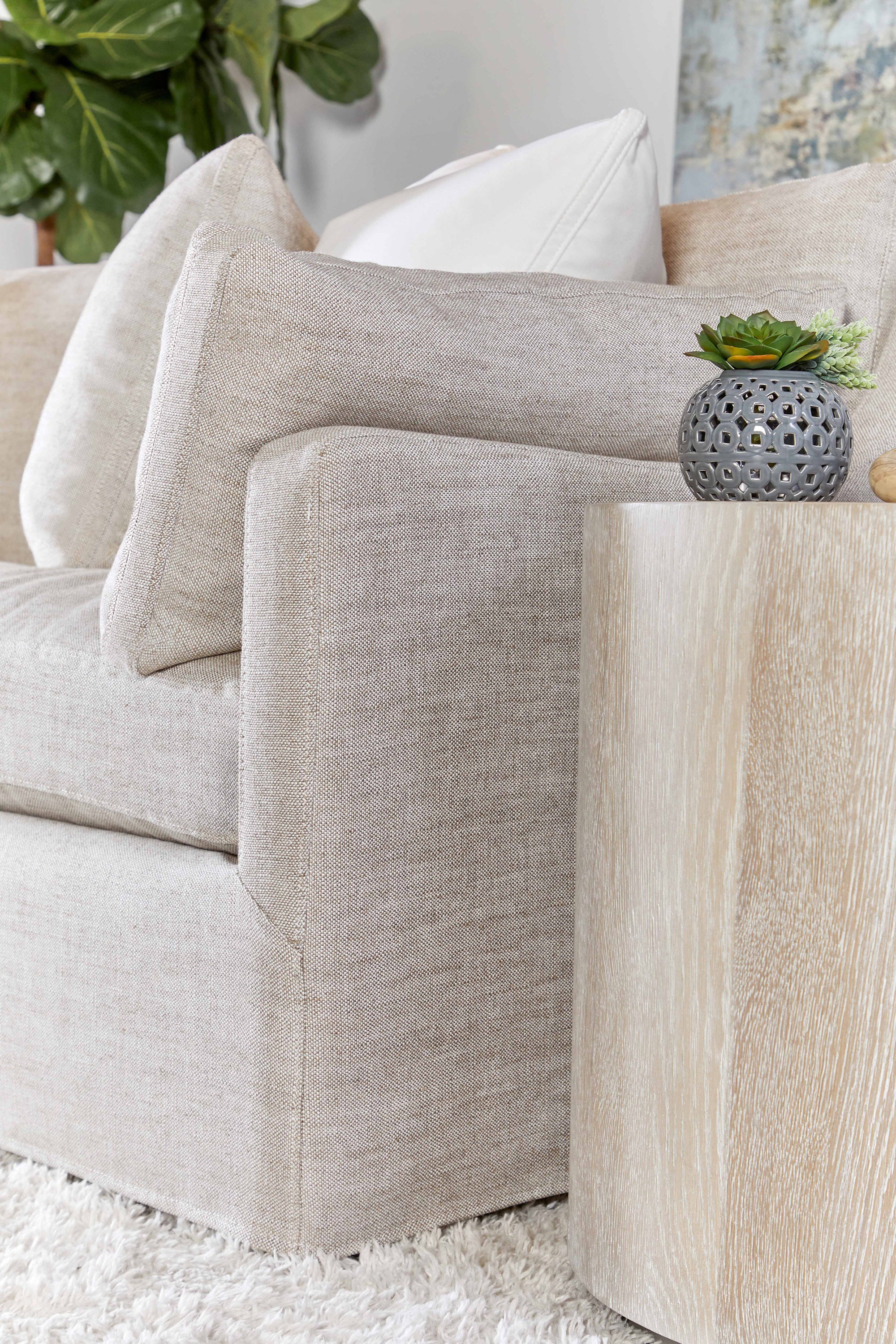 Dorset 95" Slope Arm Slipcover Sofa
